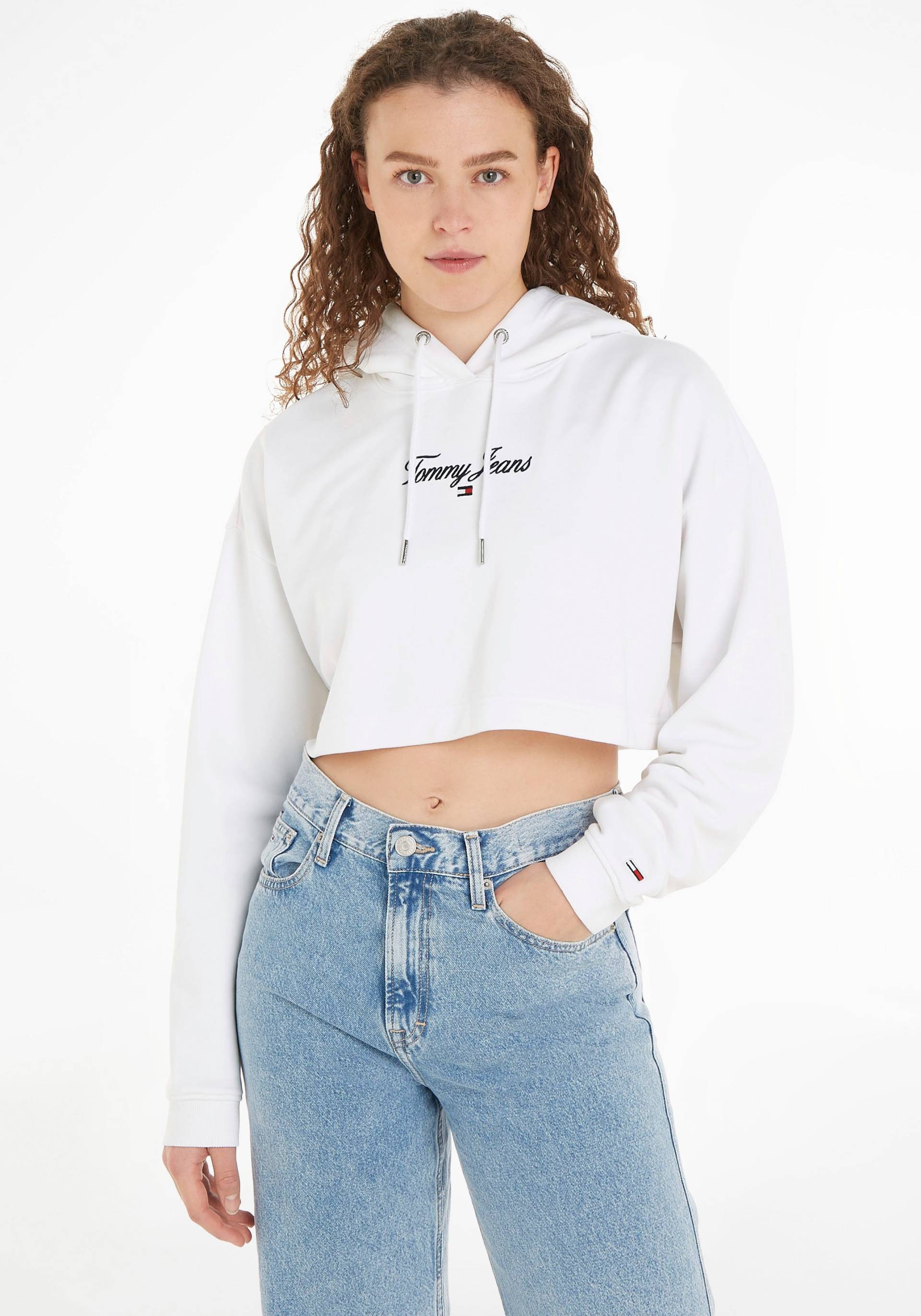 Tommy Jeans Kapuzensweatshirt »TJW CRP ESS 1 EMBRO HOODIE« von TOMMY JEANS