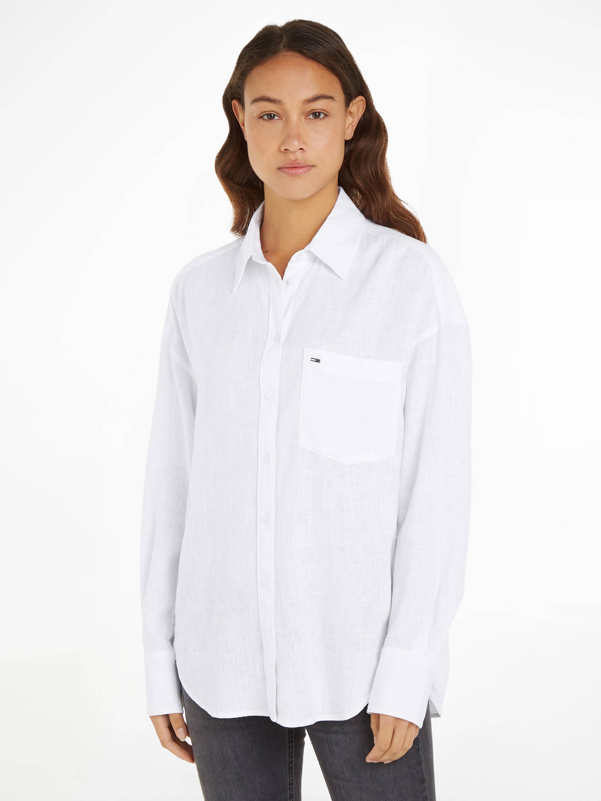 Tommy Jeans Klassische Bluse »TJW SP OVR LINEN SHIRT« von TOMMY JEANS