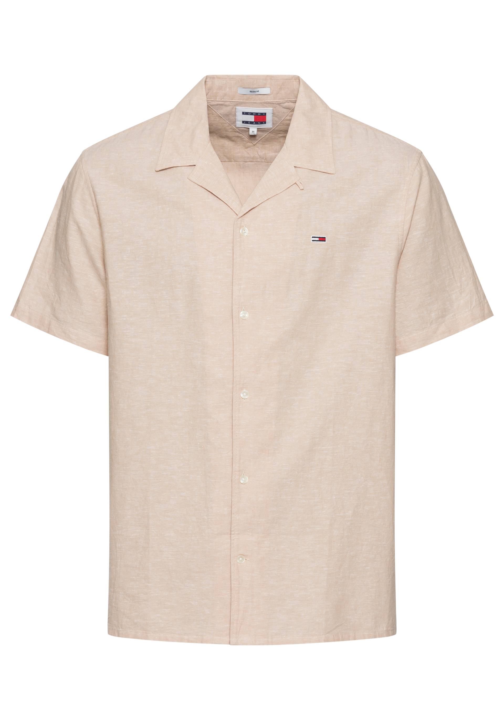 Tommy Jeans Kurzarmhemd »TJM LINEN BLEND CAMP SHIRT EXT« von TOMMY JEANS