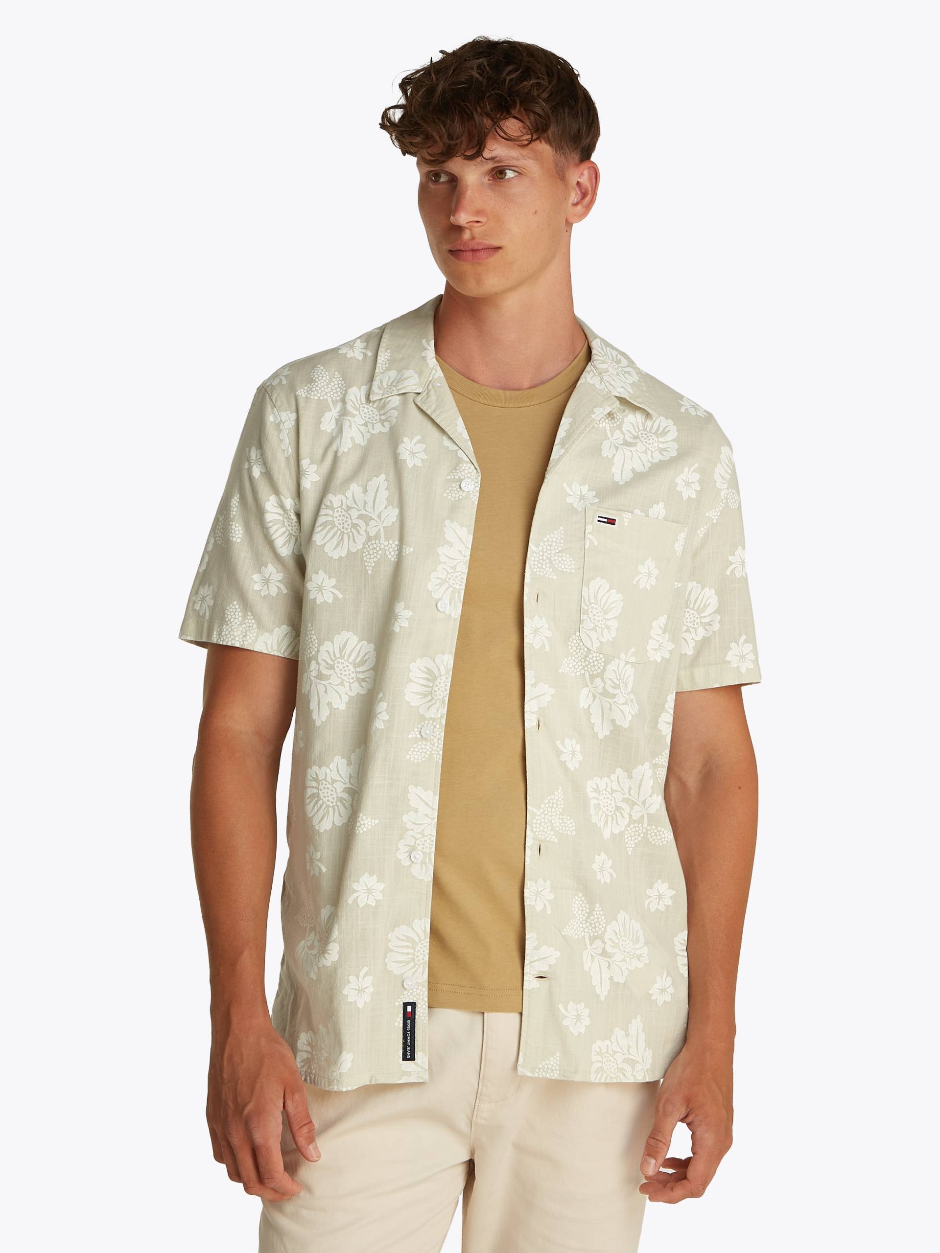 Tommy Jeans Kurzarmhemd »TJM REG SLUB AOP SS SHIRT EXT« Tommy Jeans Kurzarmhemd »TJM REG SLUB AOP SS SHIRT EXT« von TOMMY JEANS