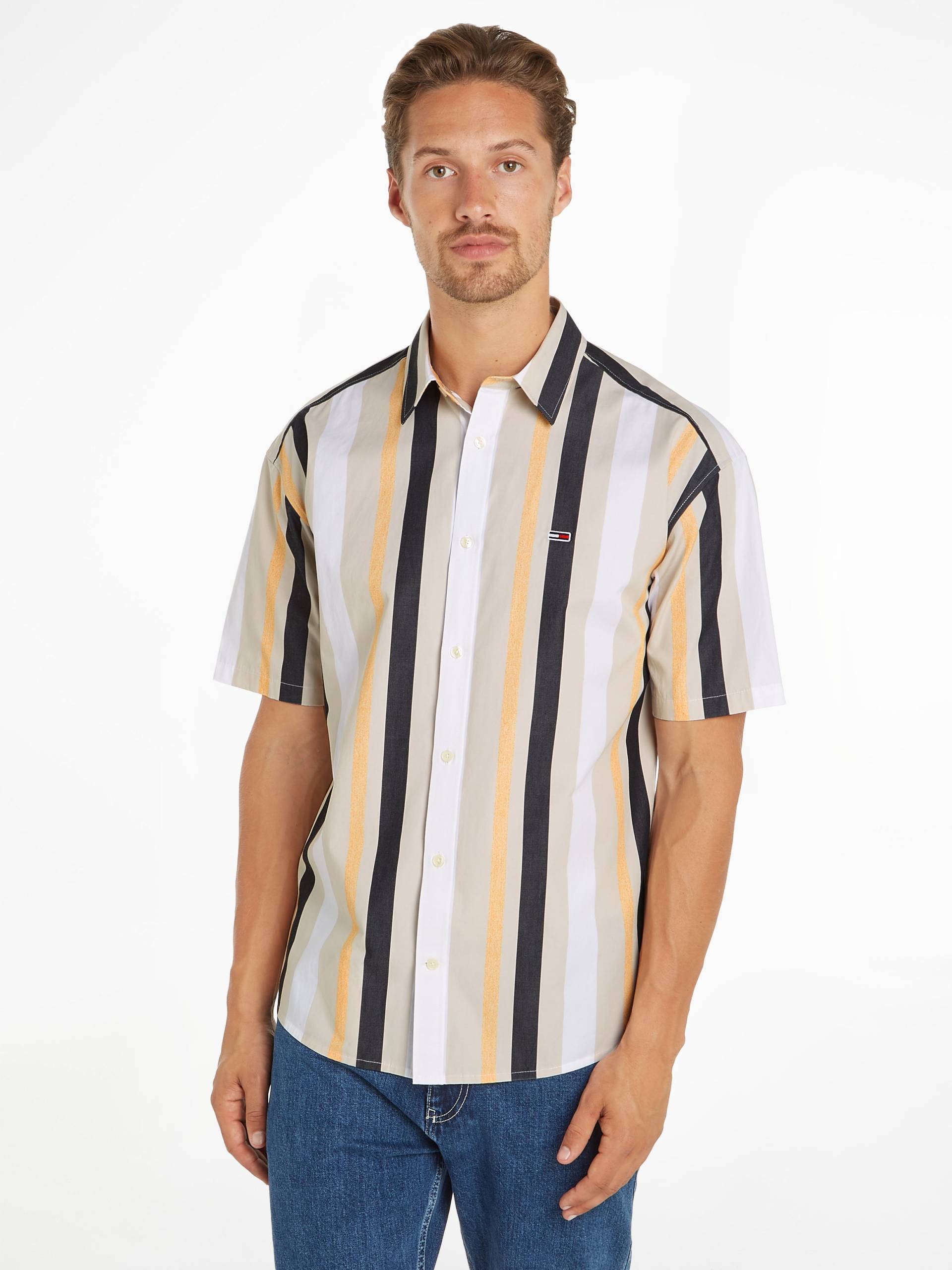 Tommy Jeans Kurzarmhemd »TJM RLX STRIPES SHIRT« von TOMMY JEANS