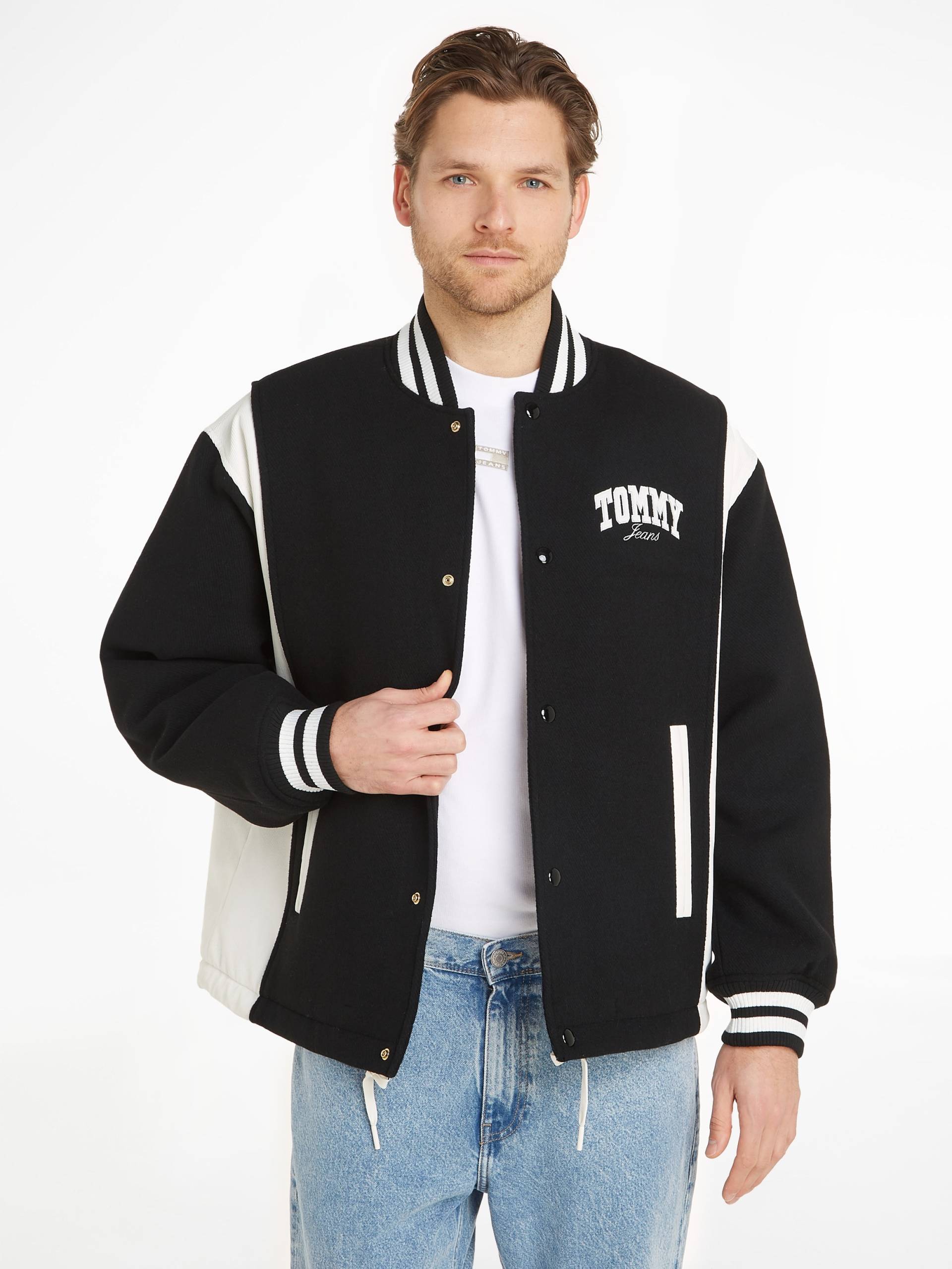 Tommy Jeans Kurzjacke »TJM CORD WOOL MIX LETTERMAN« von TOMMY JEANS