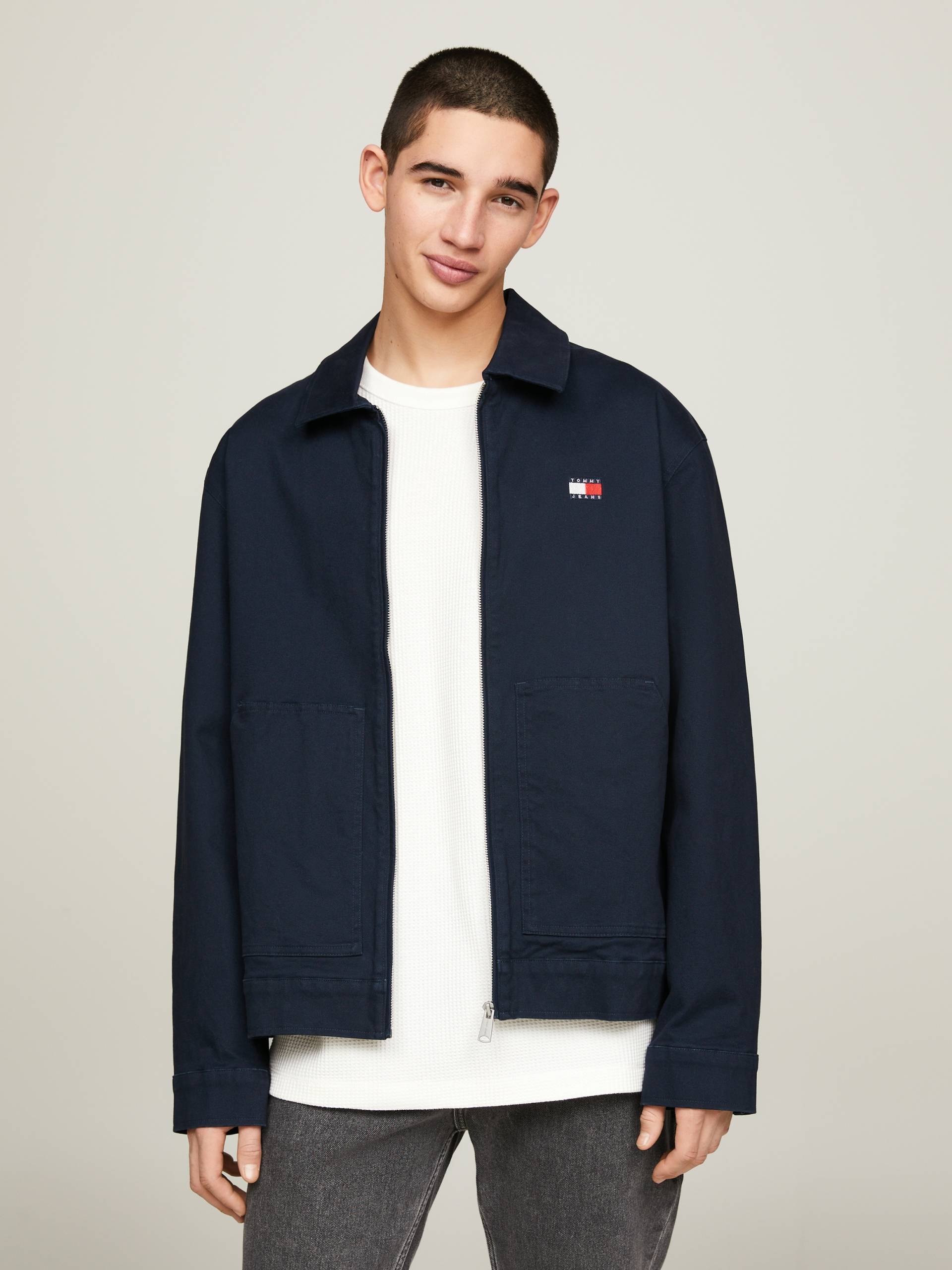 Tommy Jeans Kurzjacke »TJM REG COTTON JACKET EXT« von TOMMY JEANS