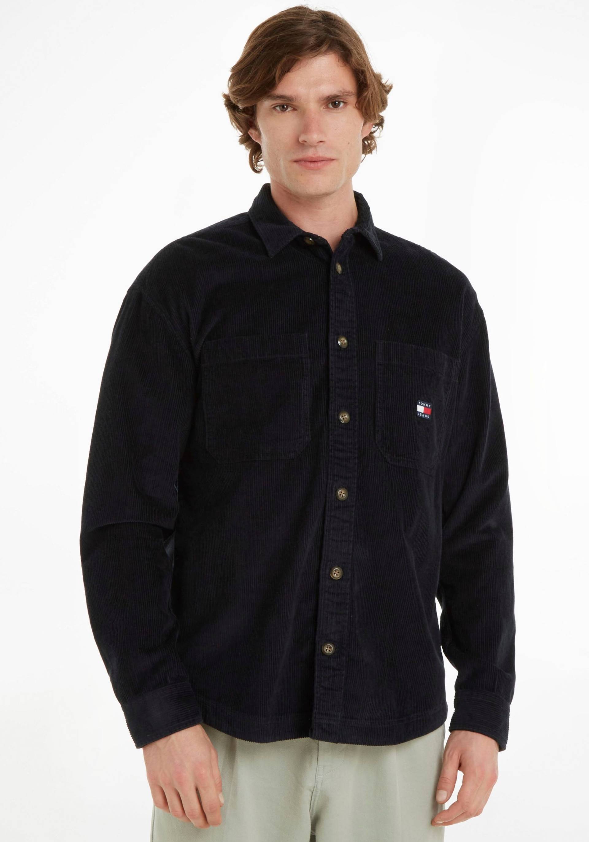 Tommy Jeans Langarmhemd »TJM CASUAL CORDUROY OVERSHIRT« von TOMMY JEANS