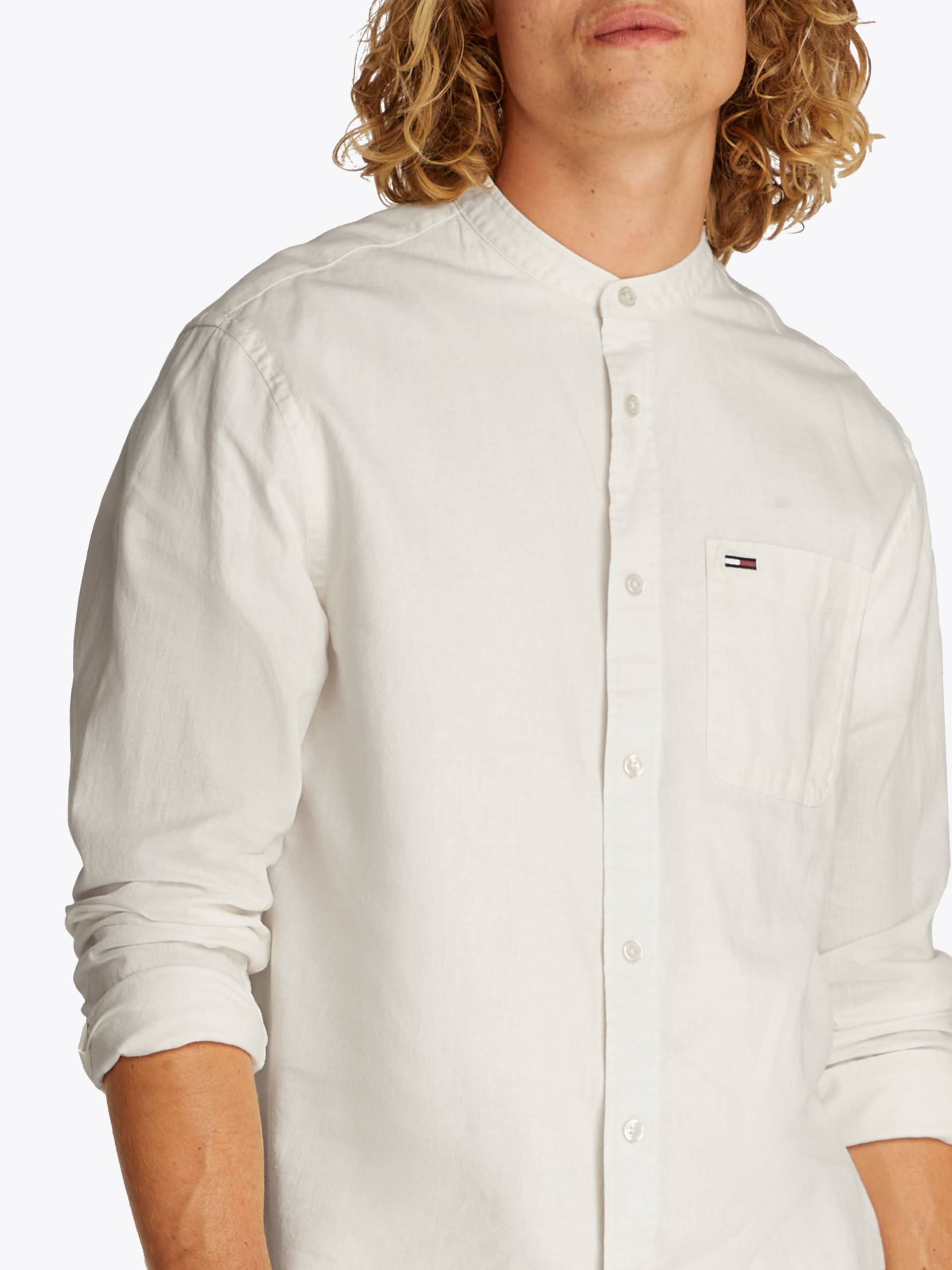 Tommy Jeans Langarmhemd »TJM LINEN MIX BAND COLLAR SHIRT« Tommy Jeans Langarmhemd »TJM LINEN MIX BAND COLLAR SHIRT« von TOMMY JEANS