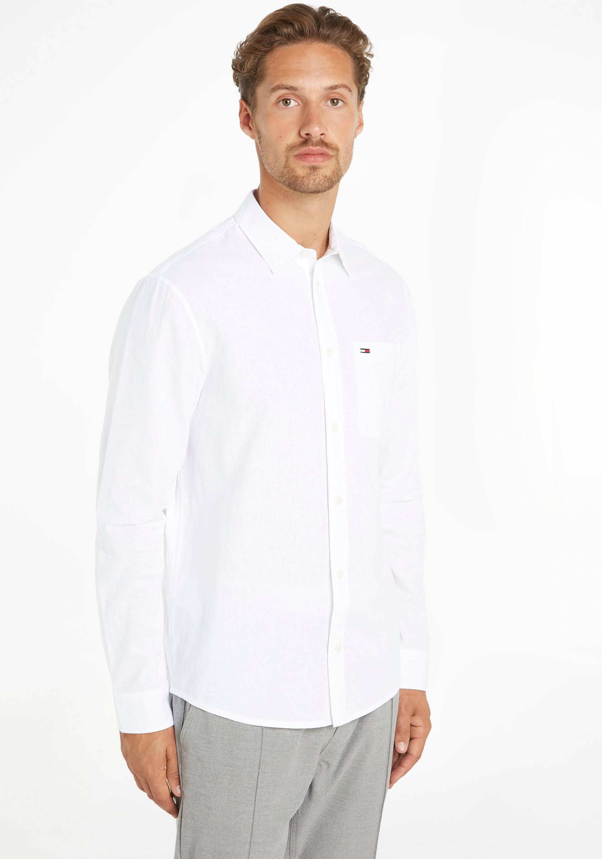 Tommy Jeans Langarmhemd »TJM REG LINEN BLEND SHIRT« Tommy Jeans Langarmhemd »TJM REG LINEN BLEND SHIRT« von TOMMY JEANS