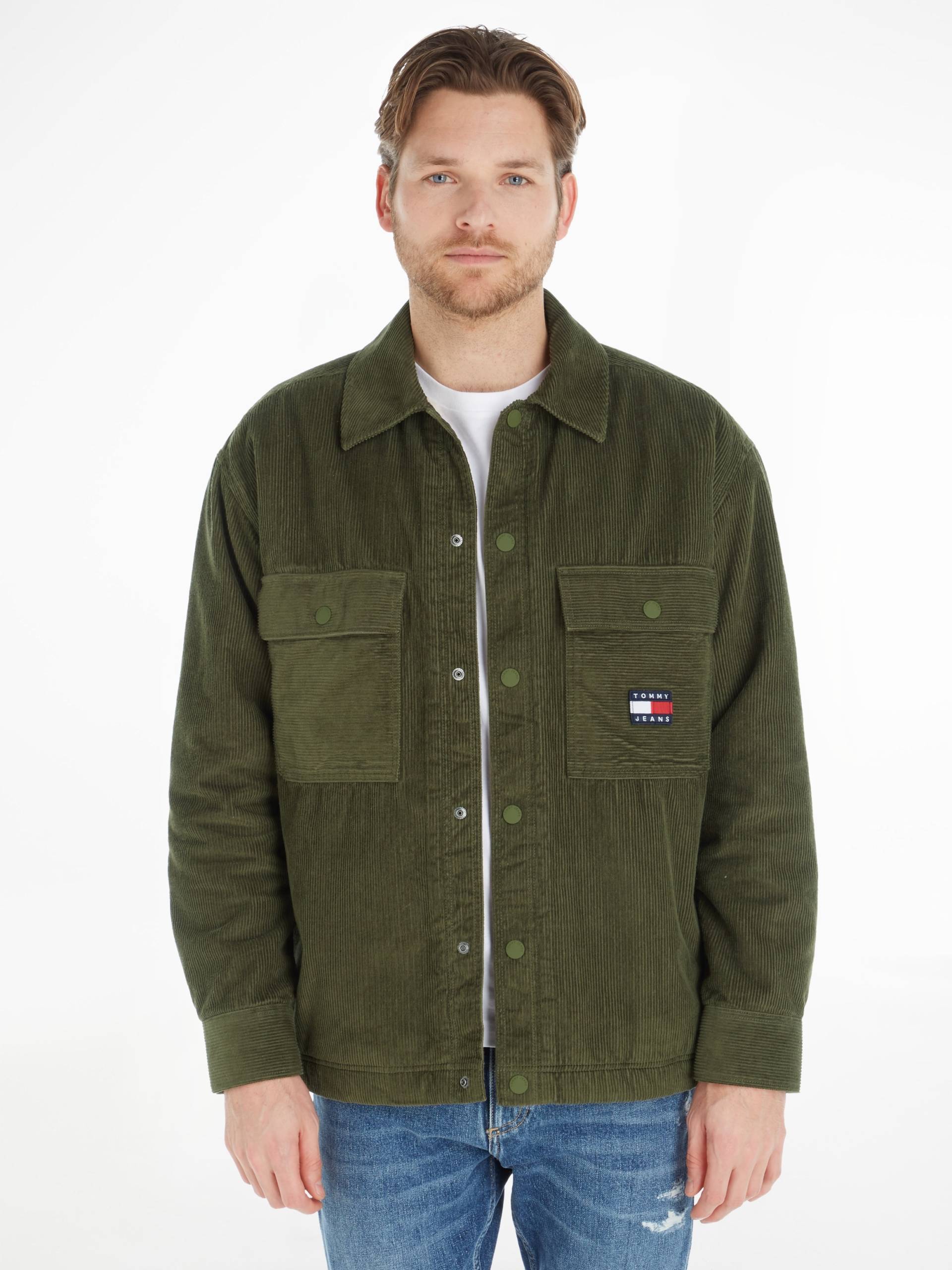 Tommy Jeans Langarmhemd »TJM SHERPA LINED CORD OVERSHIRT« von TOMMY JEANS
