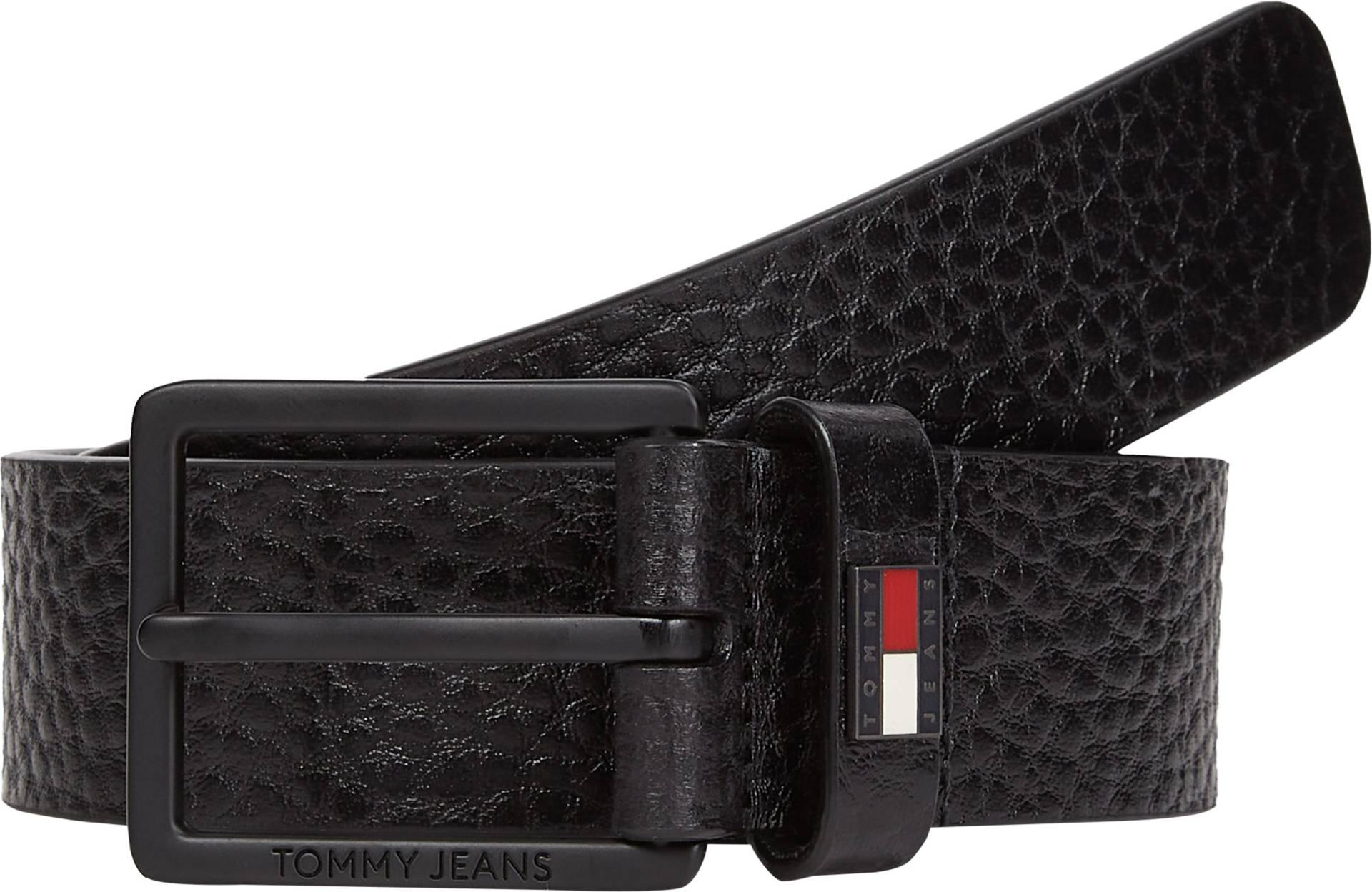 Tommy Jeans Ledergürtel »TJM ELEVATED FLAG LEATHER 3.5«, Grössenverstellbar von TOMMY JEANS