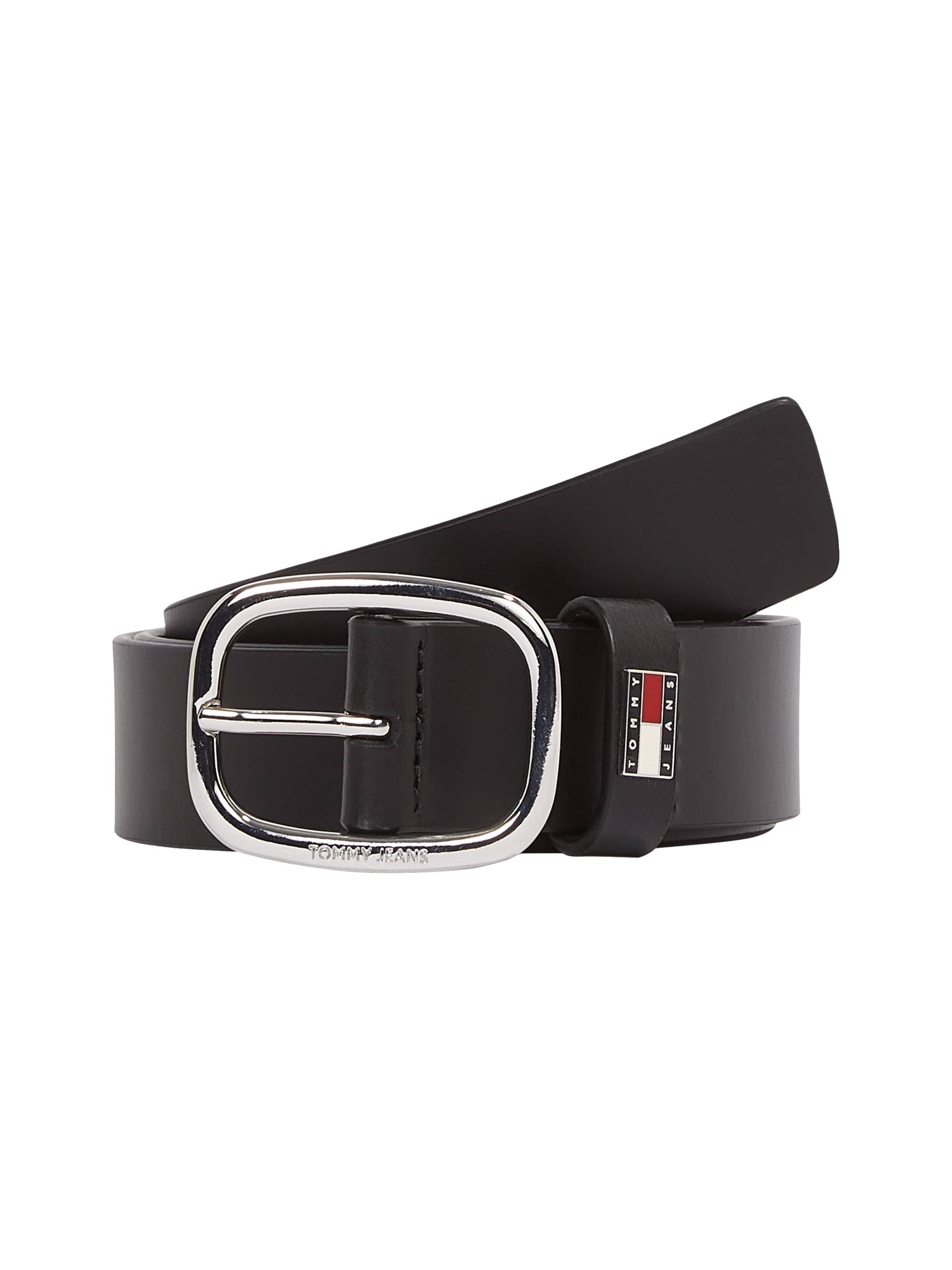 Tommy Jeans Ledergürtel »TJW OVAL 3.0«, Ovale Einfachdornschliesse und Logo am Verschluss Tommy Jeans Ledergürtel »TJW OVAL 3.0«, Ovale Einfachdornschliesse und Logo am Verschluss von TOMMY JEANS