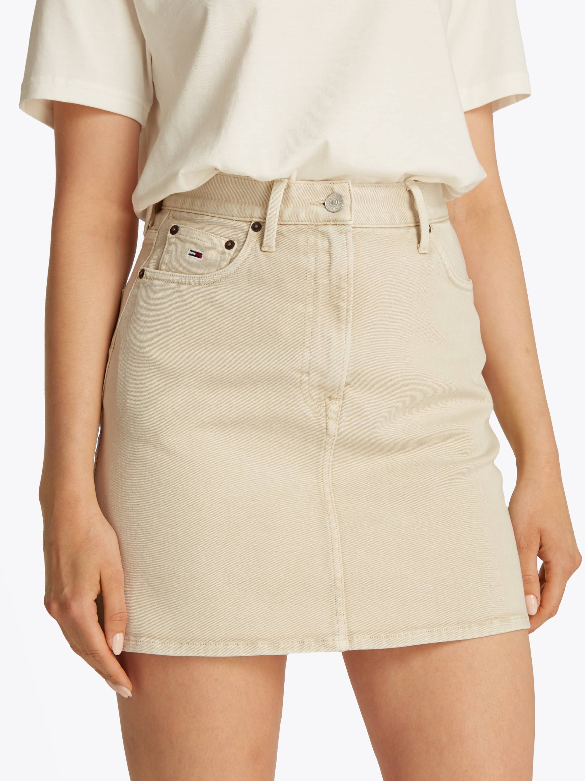 Tommy Jeans Minirock »TJW GMD COTTON MOM SKIRT«, in Mini-Länge Tommy Jeans Minirock »TJW GMD COTTON MOM SKIRT«, in Mini-Länge von TOMMY JEANS