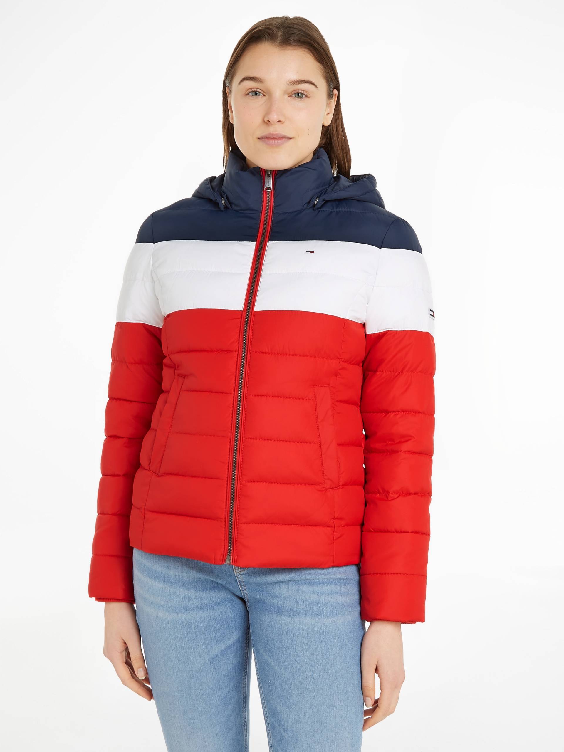 Tommy Jeans Outdoorjacke »TJW COLORBLOCK JACKET«, mit Kapuze von TOMMY JEANS