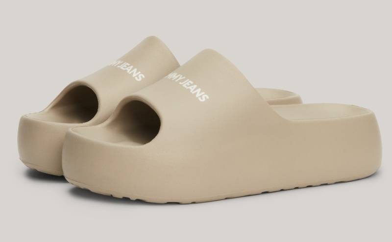 Tommy Jeans Pantolette »TJW CHUNKY FLATFORM SLIDE« von TOMMY JEANS