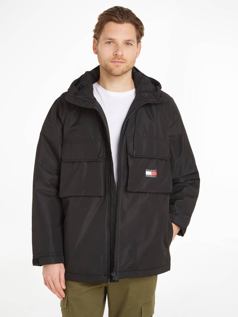 Tommy Jeans Parka »TJM FLEECE LINED SHELL JACKET«, mit Kapuze von TOMMY JEANS