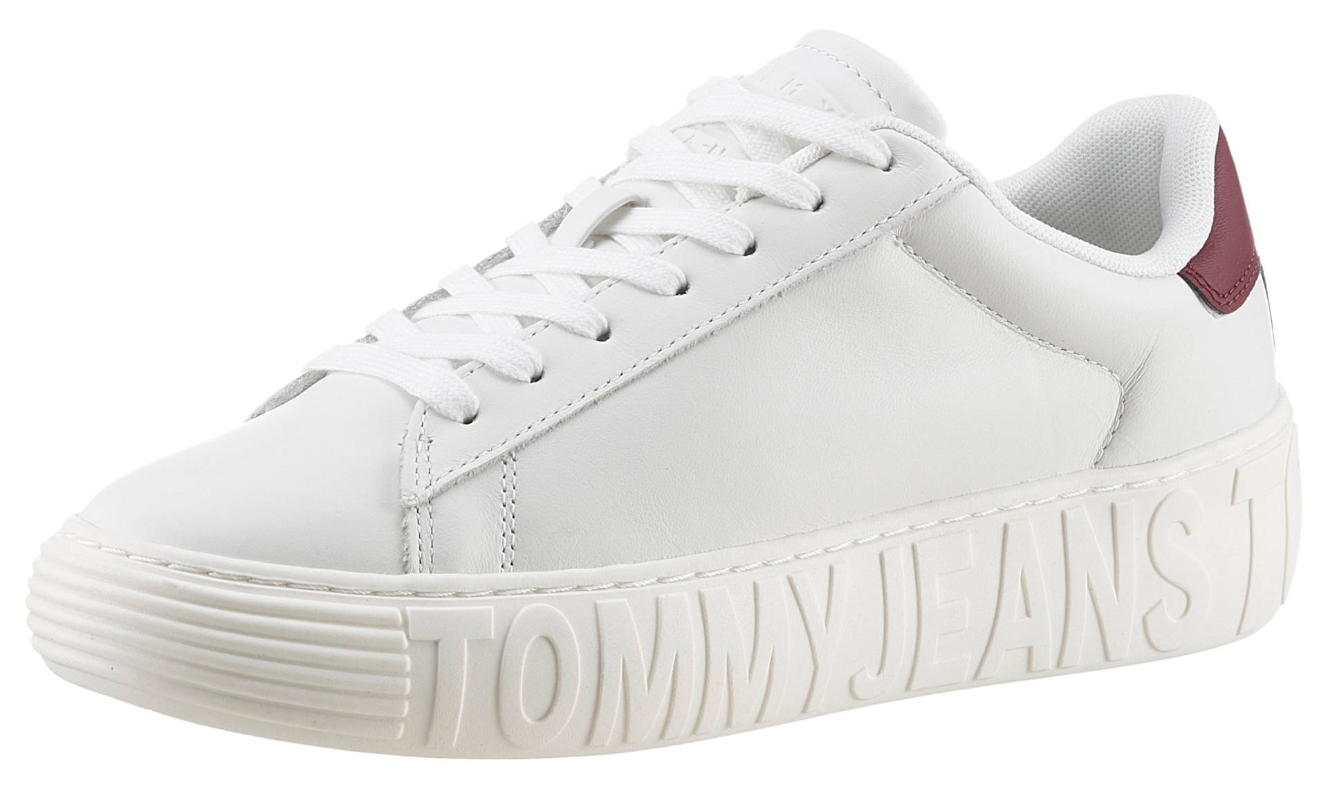 Tommy Jeans Plateausneaker »TJW NEW CUPSOLE LEATH LC« von TOMMY JEANS