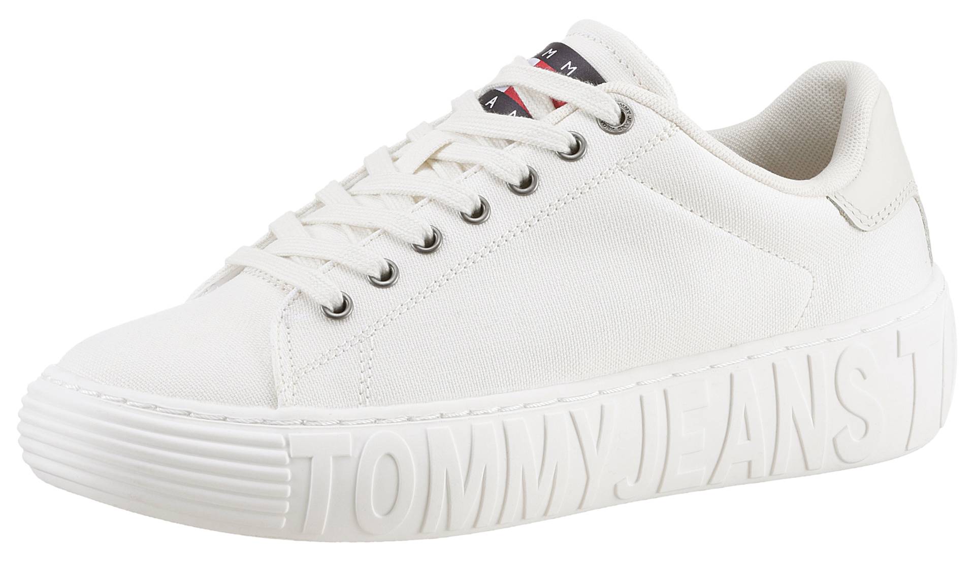 Tommy Jeans Plateausneaker »TOMMY JEANS NEW CUPSOLE CNVAS LC« von TOMMY JEANS