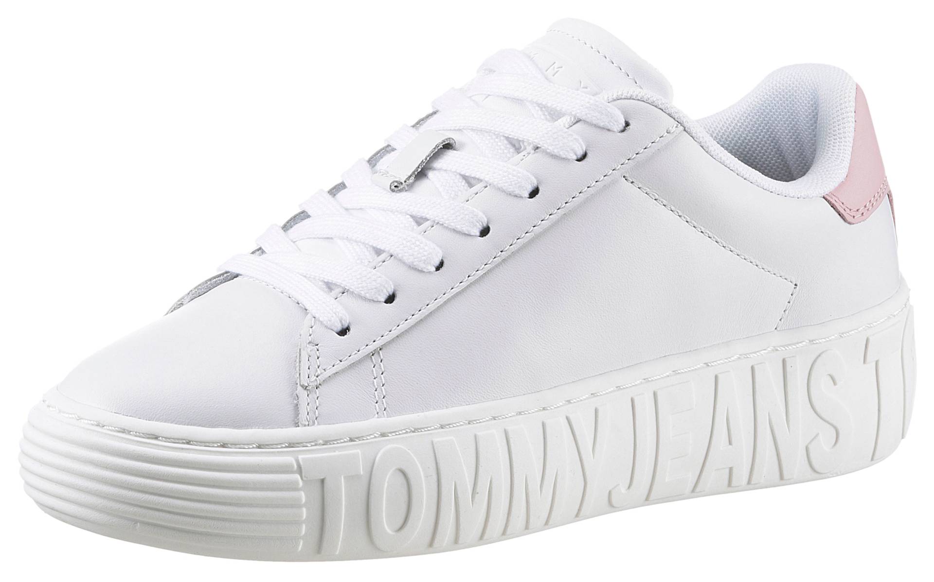 Tommy Jeans Plateausneaker »TOMMY JEANS NEW CUPSOLE LEATHER« von TOMMY JEANS