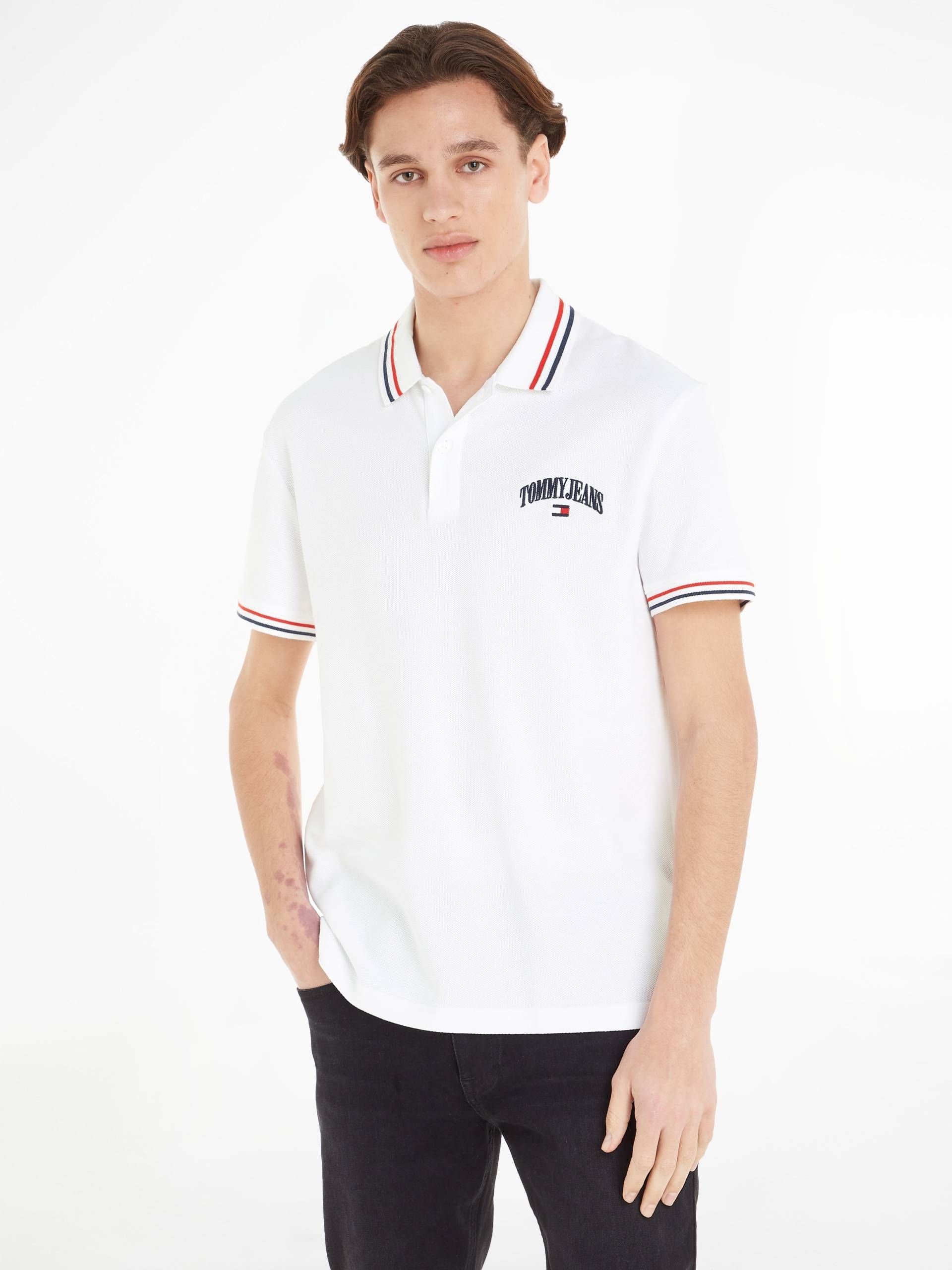 Tommy Jeans Poloshirt »TJM CLSC GRAPHIC TIPPED POLO« von TOMMY JEANS