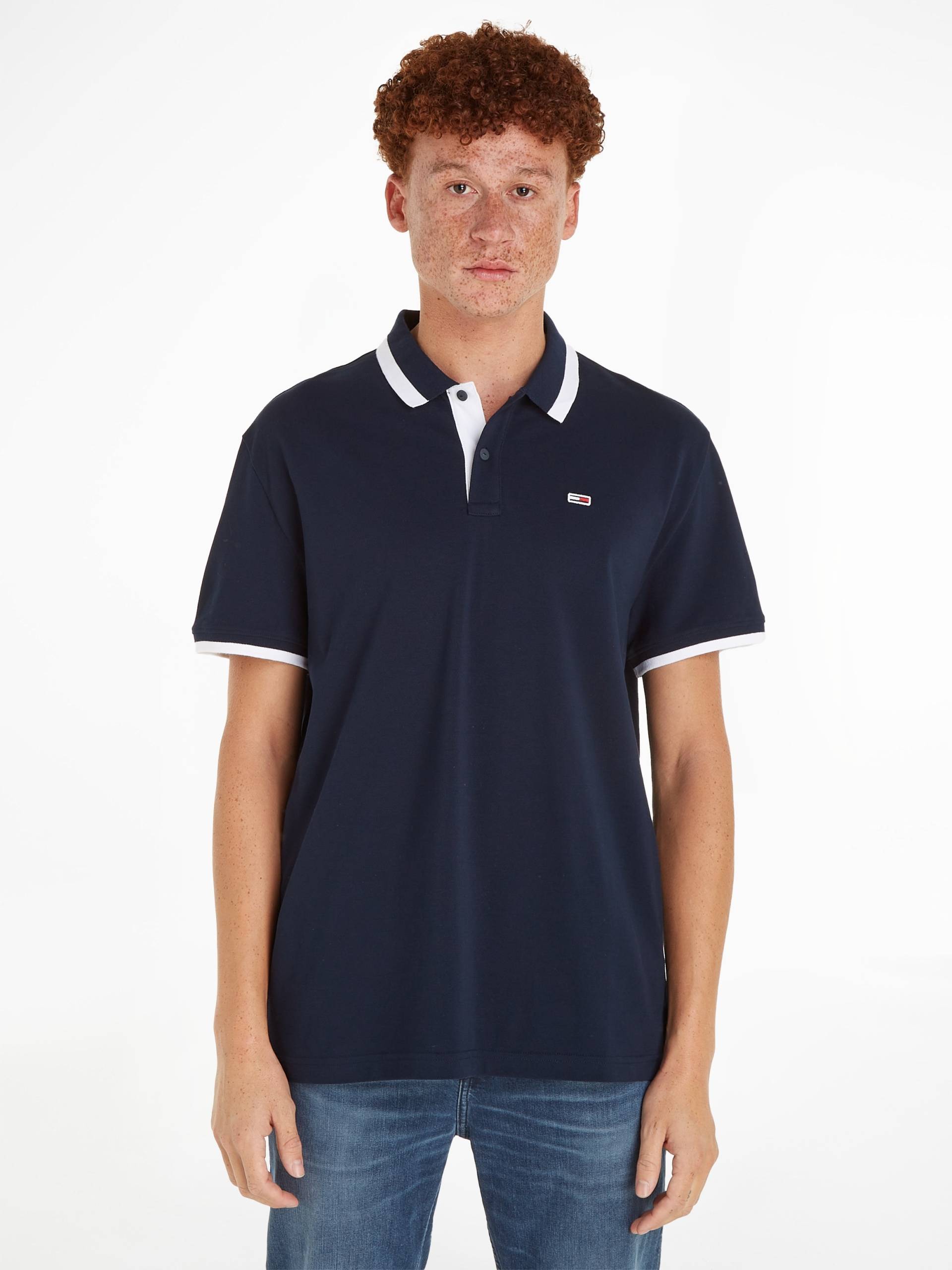 Tommy Jeans Poloshirt »TJM REG SOLID TIPPED POLO« von TOMMY JEANS