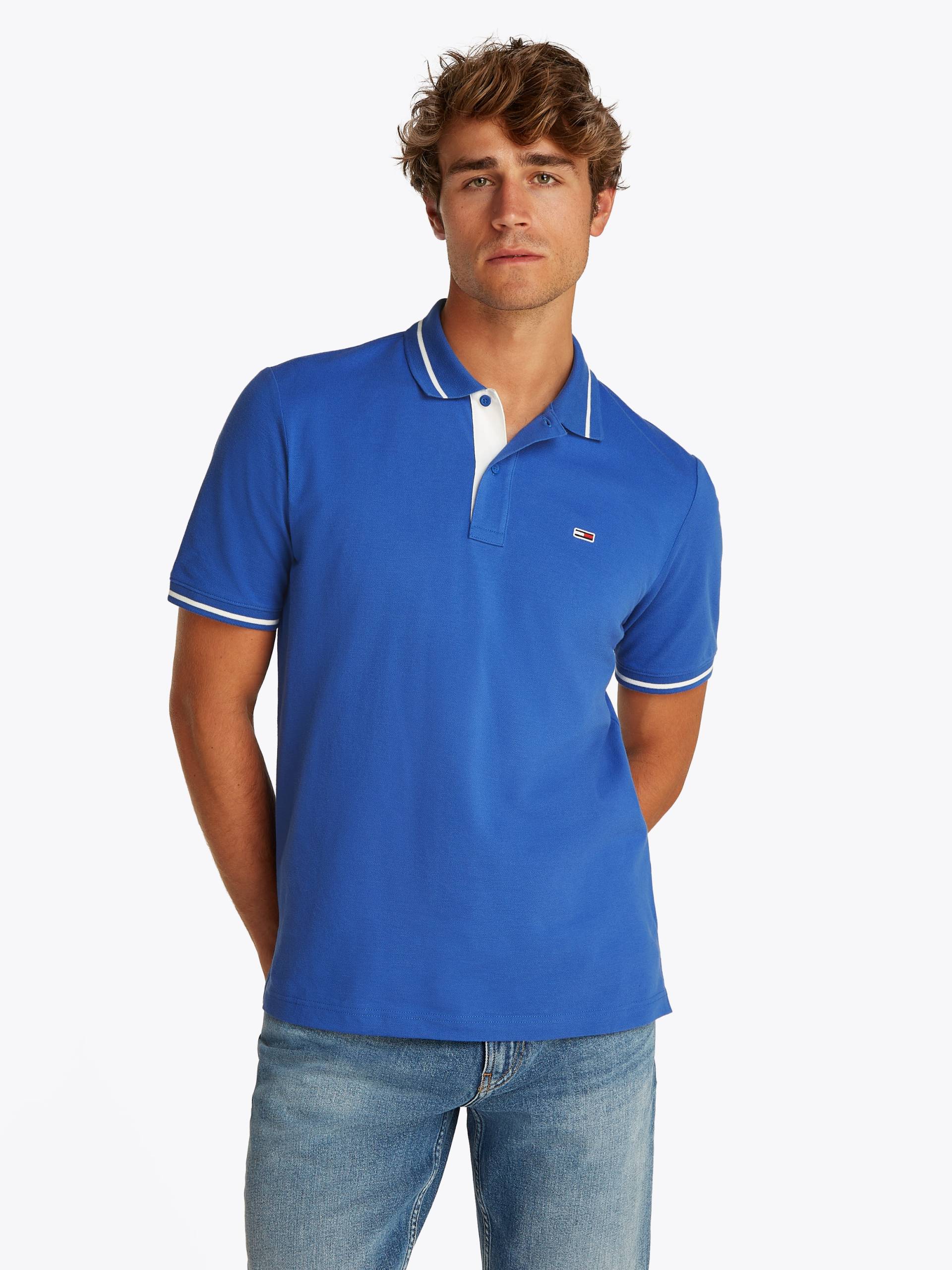 Tommy Jeans Poloshirt »TJM REG TIPPED POLO«, mit Streifendetails von TOMMY JEANS