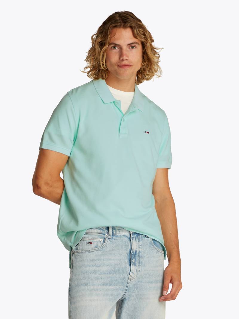 Tommy Jeans Poloshirt »TJM SLIM ESSENTIAL GD POLO SS«, mit Logostickerei von TOMMY JEANS