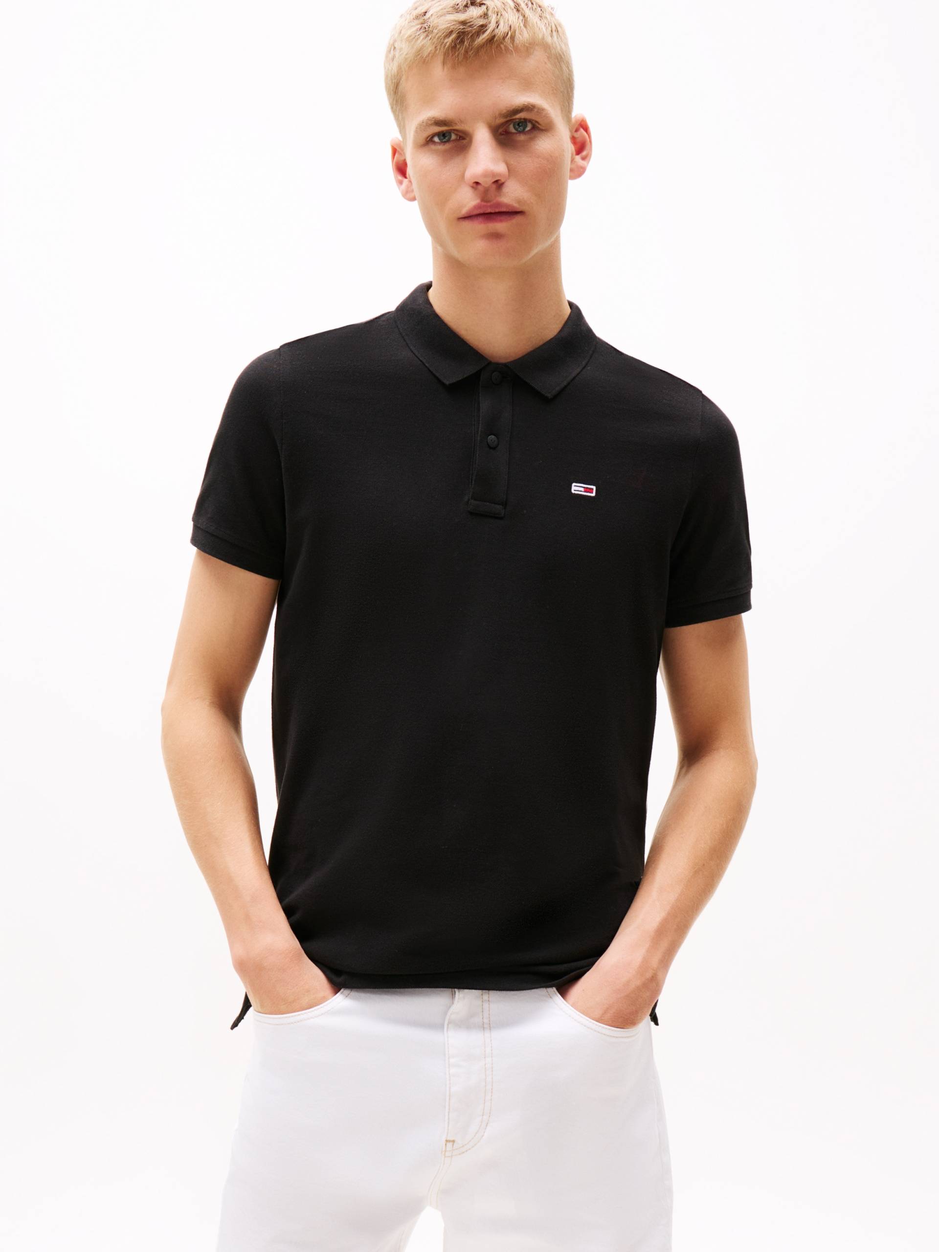 Tommy Jeans Poloshirt »TJM SLIM PLACKET POLO EXT« von TOMMY JEANS