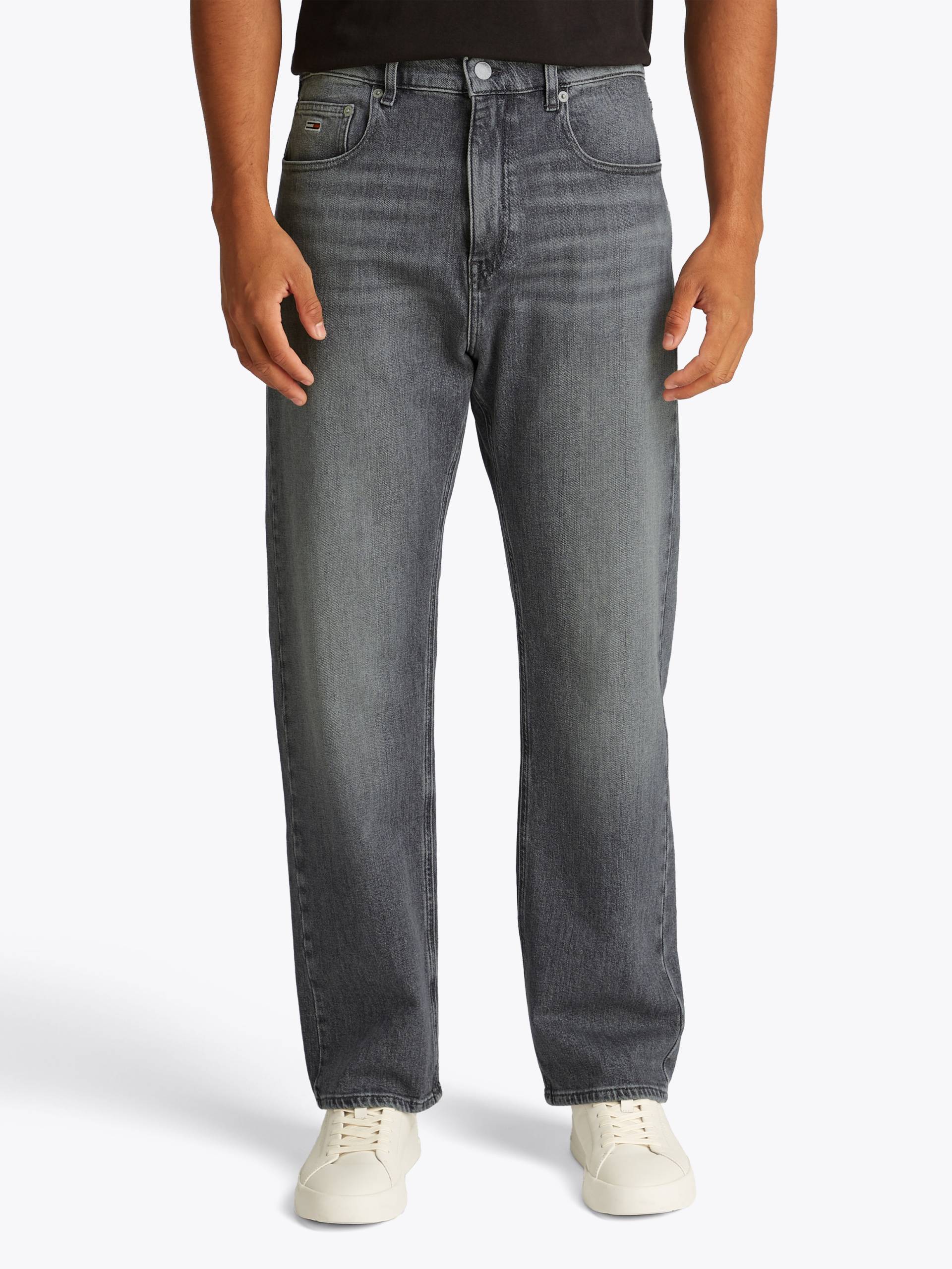 Tommy Jeans Regular-fit-Jeans »Otis Regular Straight«, Mit Gürtelschlaufen von TOMMY JEANS