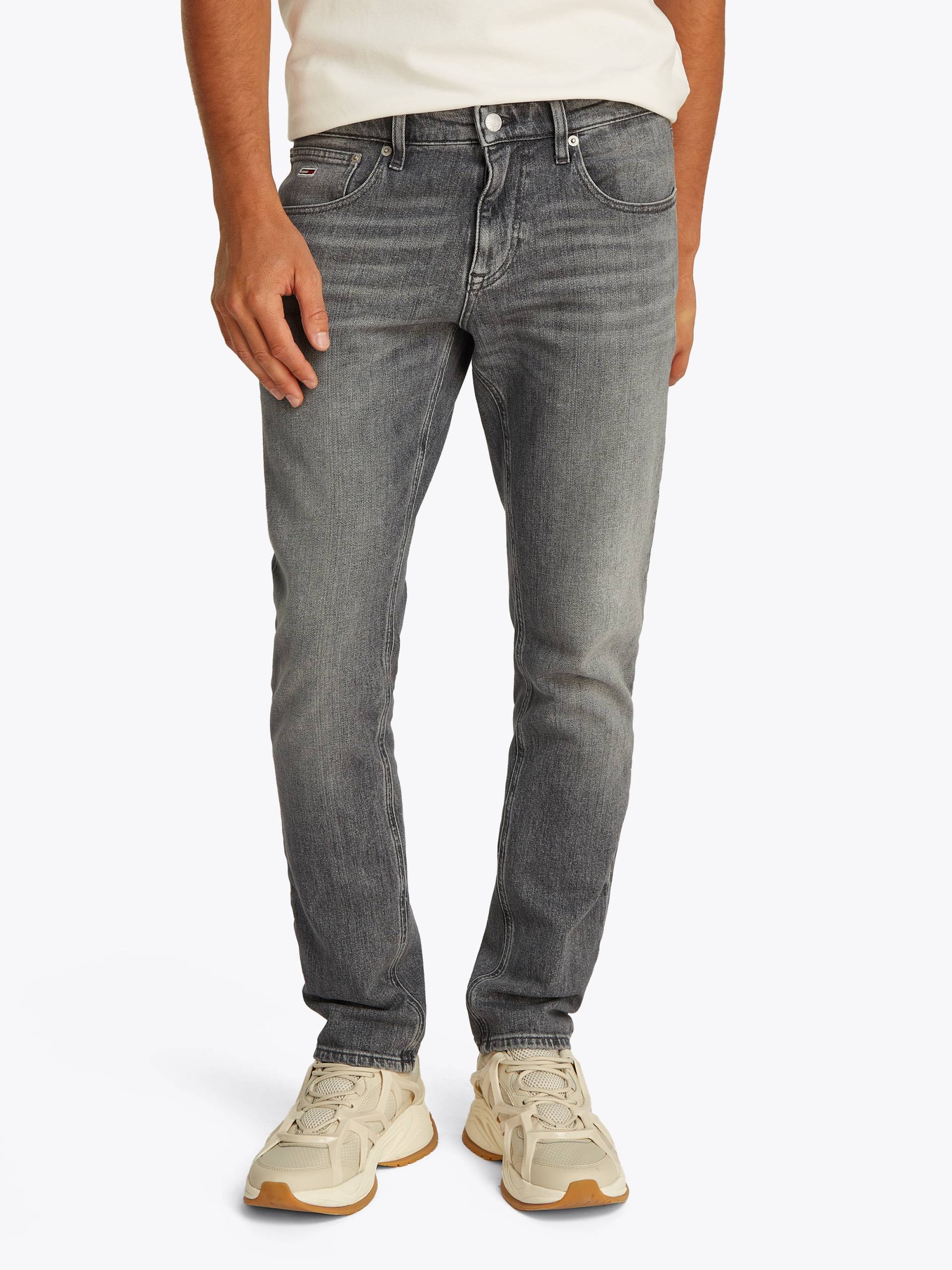 Tommy Jeans Regular-fit-Jeans »SCANTON SLIM BI0177«, Mit Gürtelschlaufen Tommy Jeans Regular-fit-Jeans »SCANTON SLIM BI0177«, Mit Gürtelschlaufen von TOMMY JEANS