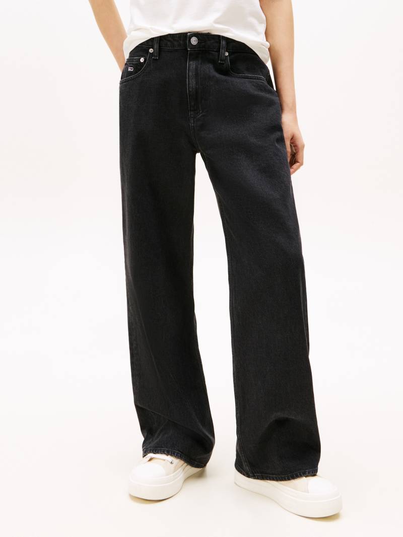 Tommy Jeans Relax-fit-Jeans »Mia Mid Rise Relaxed Straight«, in blauer Waschung, mit Hammerschlaufe von TOMMY JEANS