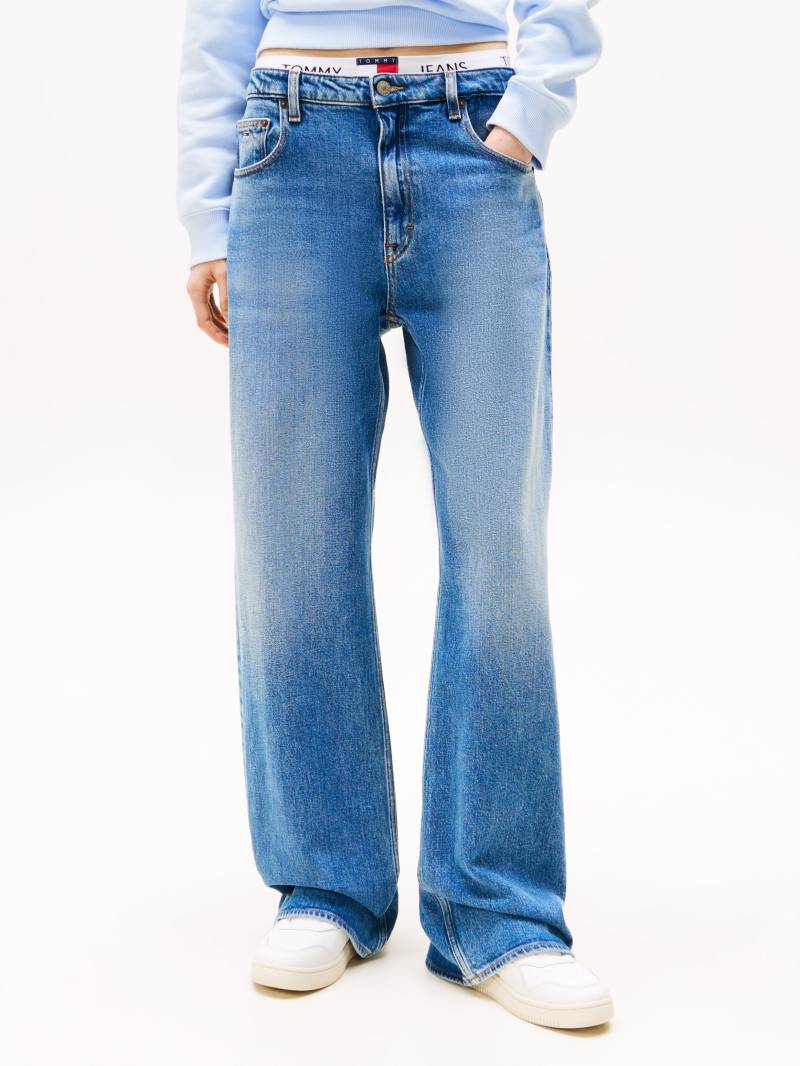 Tommy Jeans Relax-fit-Jeans »MIA MR RLXD STR«, in blauer Waschung, mit Hammerschlaufe von TOMMY JEANS