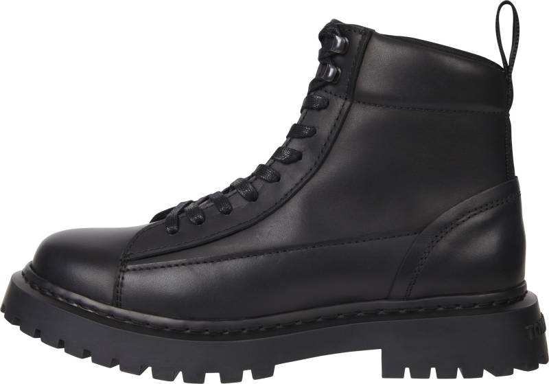Tommy Jeans Schnürstiefelette »TJM LACE UP BOOT«, Blockabsatz, Schnürboots in derber Optik von TOMMY JEANS