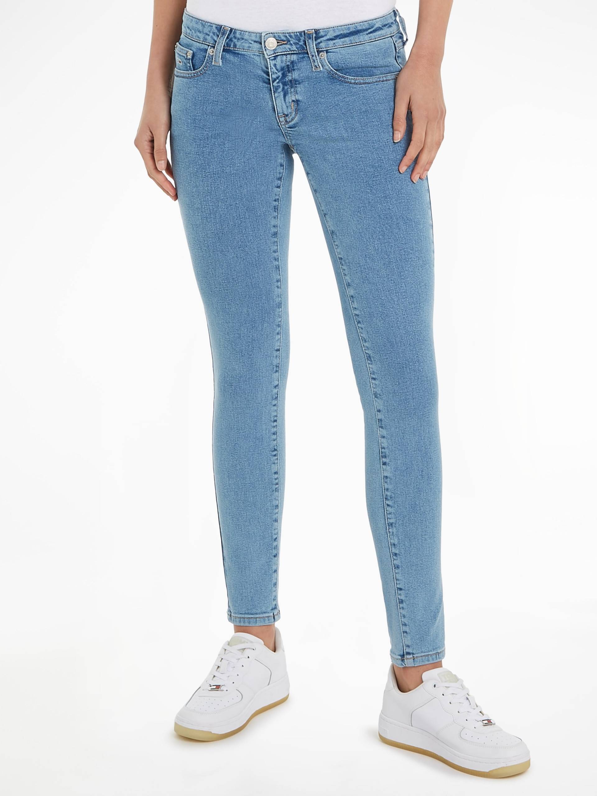 Tommy Jeans Slim-fit-Jeans »Skinny Jeans Marken Low Waist Mittlere Leibhöhe« von TOMMY JEANS