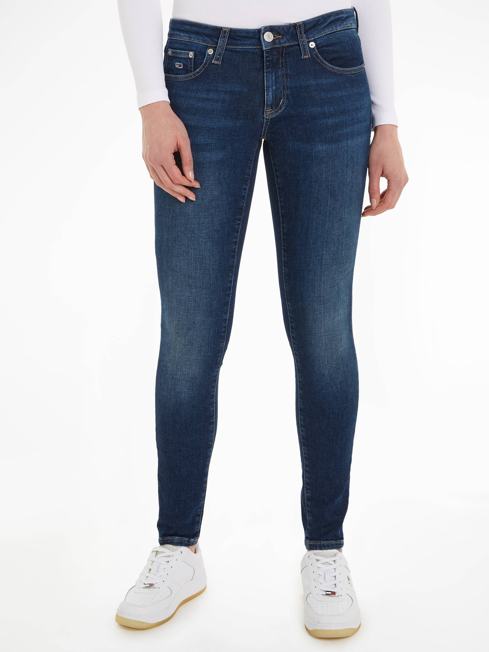 Tommy Jeans Slim-fit-Jeans »Skinny Jeans Marken Low Waist Mittlere Leibhöhe« von TOMMY JEANS