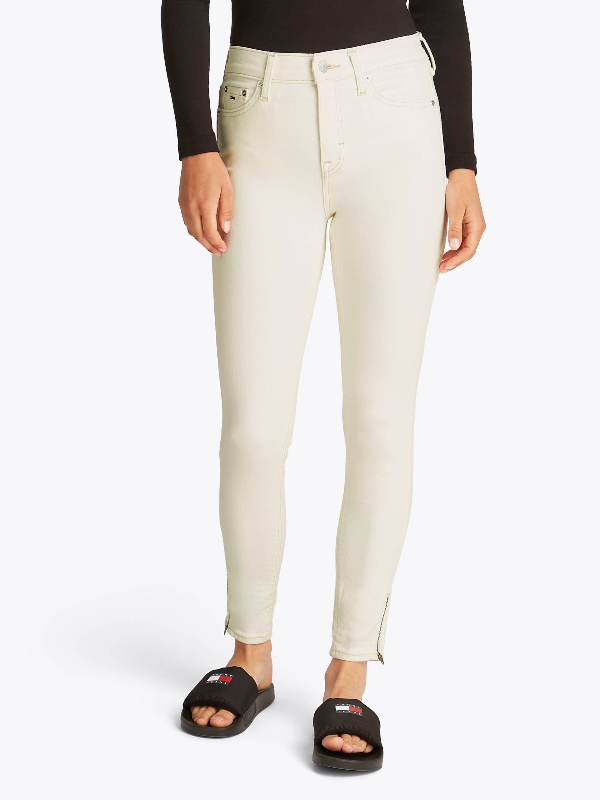 Tommy Jeans Skinny-fit-Jeans »Nora Mid Rise Skinny Ankle Zip«, in knöchelfreier Länge, mit Reissverschluss Tommy Jeans Skinny-fit-Jeans »Nora Mid Rise Skinny Ankle Zip«, in knöchelfreier Länge, mit Reissverschluss von TOMMY JEANS