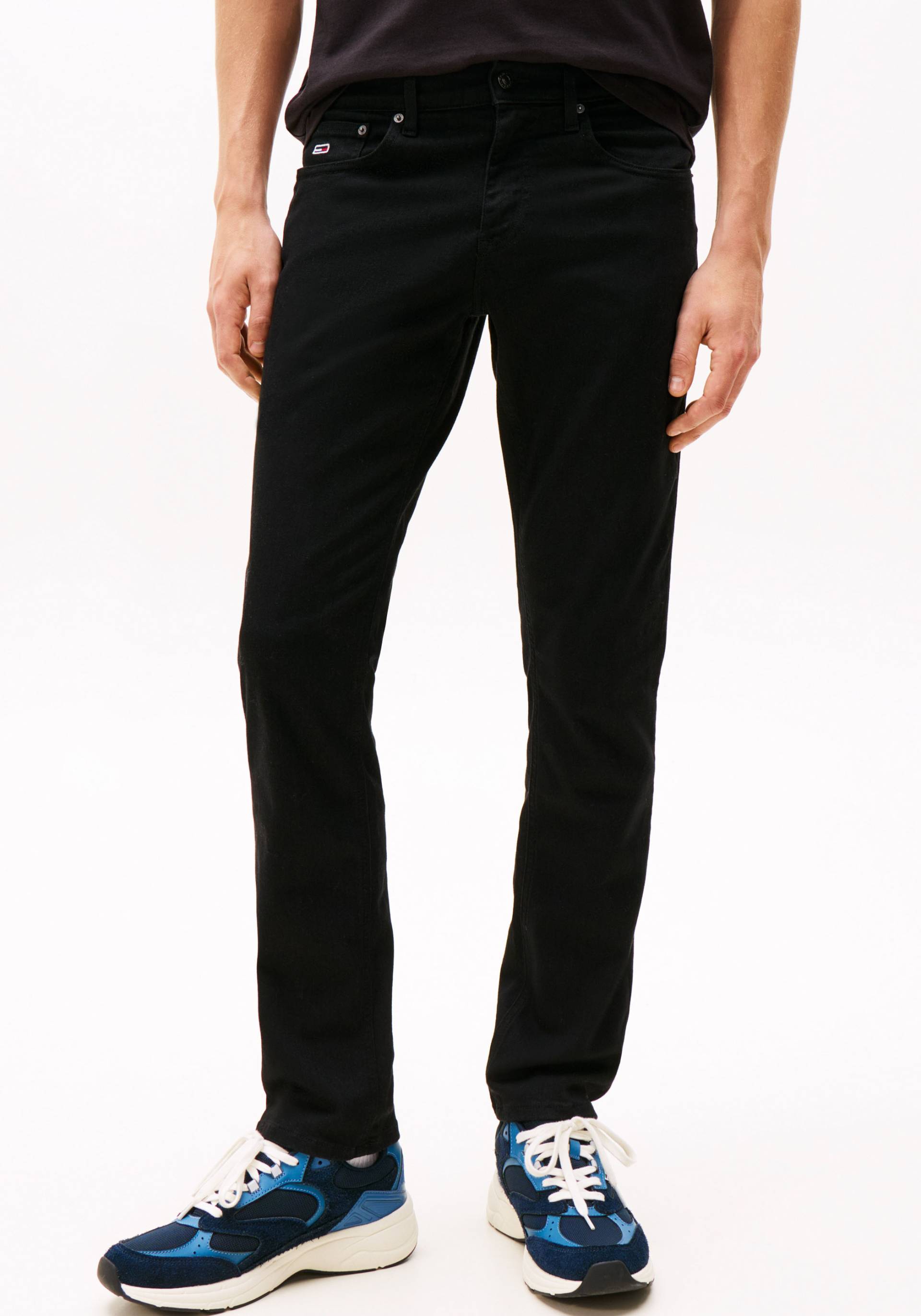 Tommy Jeans Slim-fit-Jeans »SCANTON SLIM«, mit Logoprägung von TOMMY JEANS