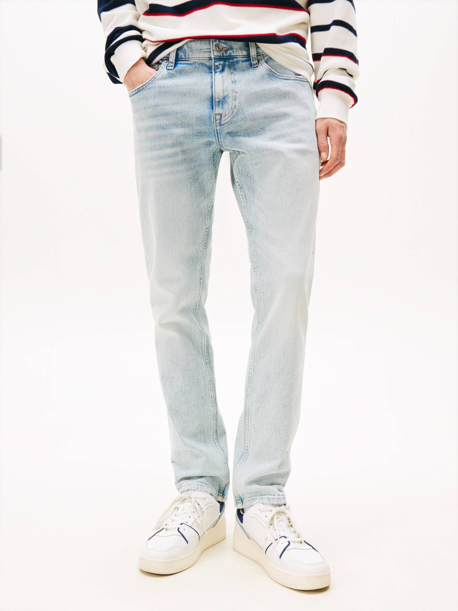 Tommy Jeans Slim-fit-Jeans »Scanton Slim Denim«, Mit Gürtelschlaufen Tommy Jeans Slim-fit-Jeans »Scanton Slim Denim«, Mit Gürtelschlaufen von TOMMY JEANS