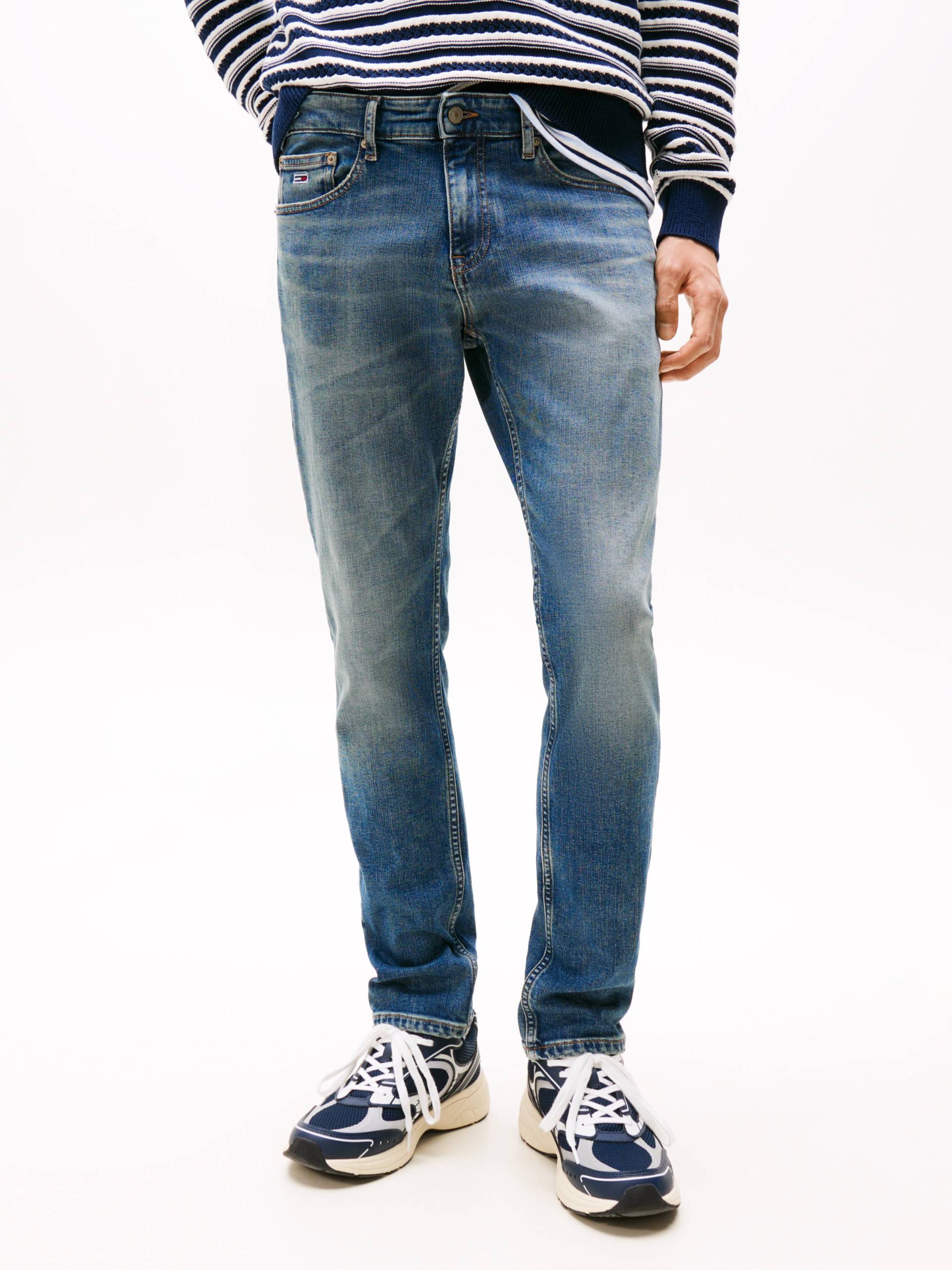 Tommy Jeans Slim-fit-Jeans »Scanton Slim Denim«, Mit Gürtelschlaufen Tommy Jeans Slim-fit-Jeans »Scanton Slim Denim«, Mit Gürtelschlaufen von TOMMY JEANS