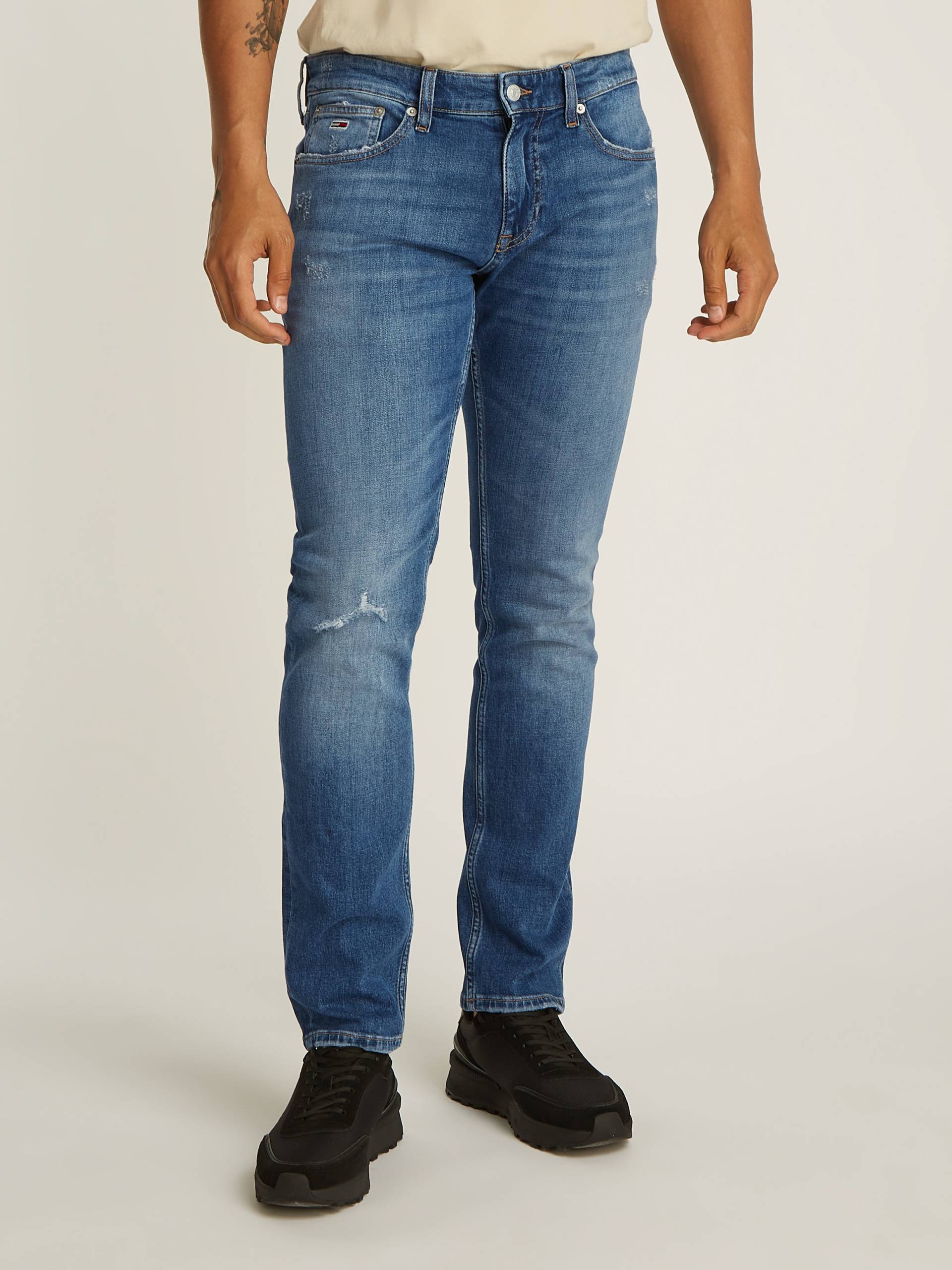 Tommy Jeans Slim-fit-Jeans »Scanton Slim Denim«, mit Logostickereien Tommy Jeans Slim-fit-Jeans »Scanton Slim Denim«, mit Logostickereien von TOMMY JEANS