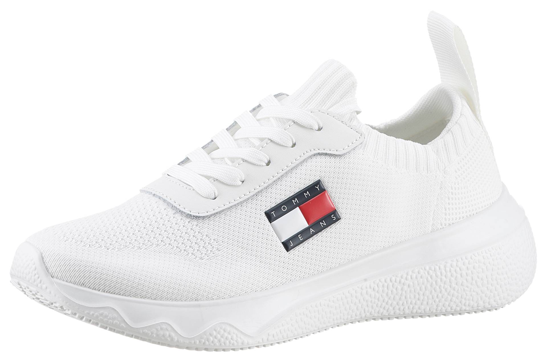 Tommy Jeans Slip-On Sneaker »TJW KNIT RUNNER«, Freizeitschuh, Halbschuh, Schlupfschuh mit seitlicher Logoflagge Tommy Jeans Slip-On Sneaker »TJW KNIT RUNNER«, Freizeitschuh, Halbschuh, Schlupfschuh mit seitlicher Logoflagge von TOMMY JEANS