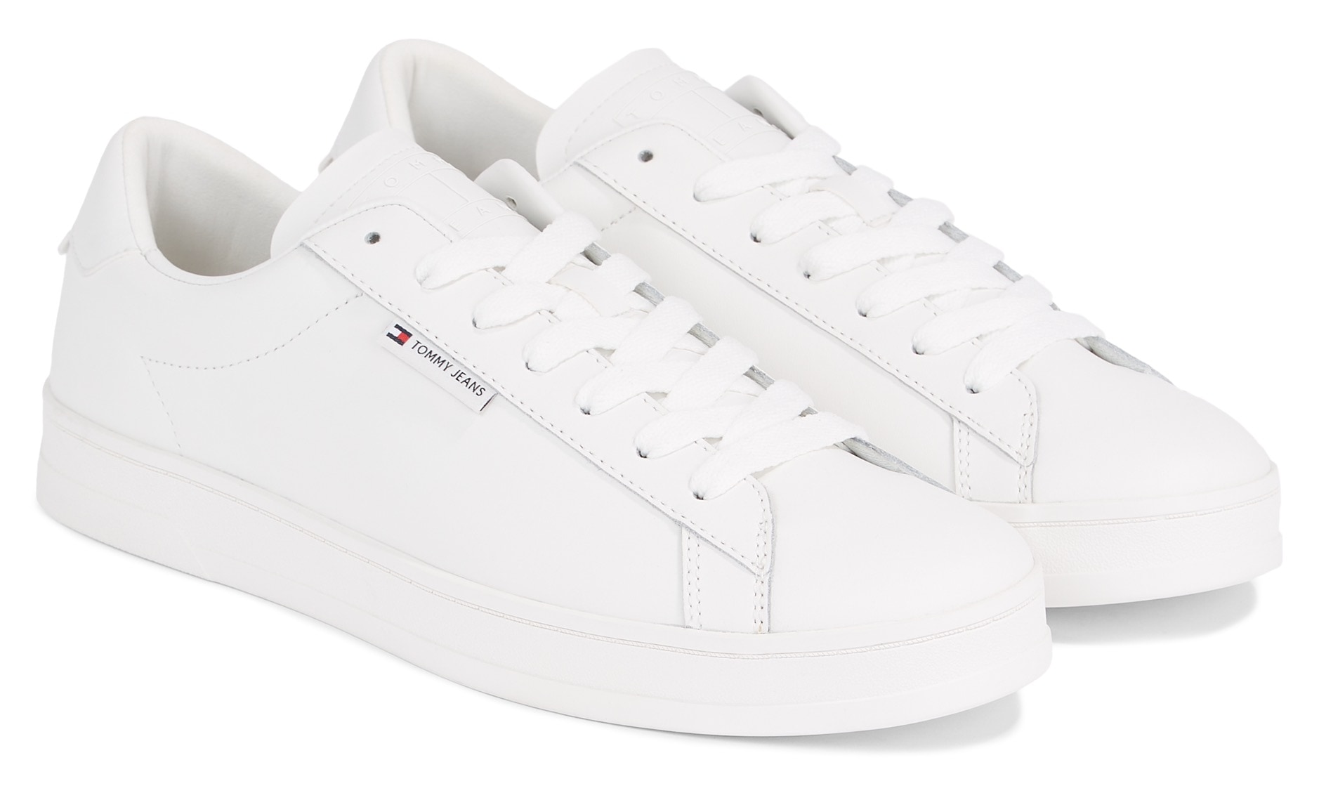 Tommy Jeans Sneaker »TJM LEATHER LOW CUPSOLE«, mit Label, Freizeitschuh, Halbschuh, Schnürschuh Tommy Jeans Sneaker »TJM LEATHER LOW CUPSOLE«, mit Label, Freizeitschuh, Halbschuh, Schnürschuh von TOMMY JEANS