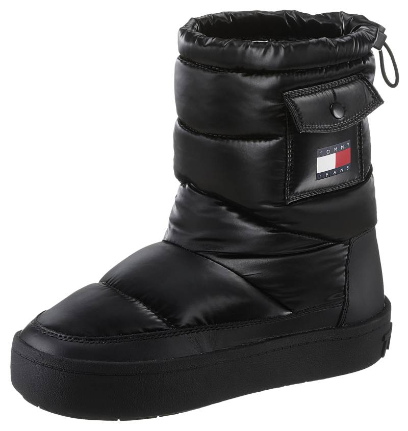 Tommy Jeans Snowboots »TJW WINTER FEMININE BOOT«, Plateau, Schneestiefel, Winterboots zum Schlupfen von TOMMY JEANS