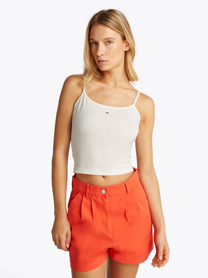 Tommy Jeans Spaghettitop »TJW 2PACK ESSENTIAL STRAP TOP«, (Packung, 2er), mit Logo-Flag von TOMMY JEANS