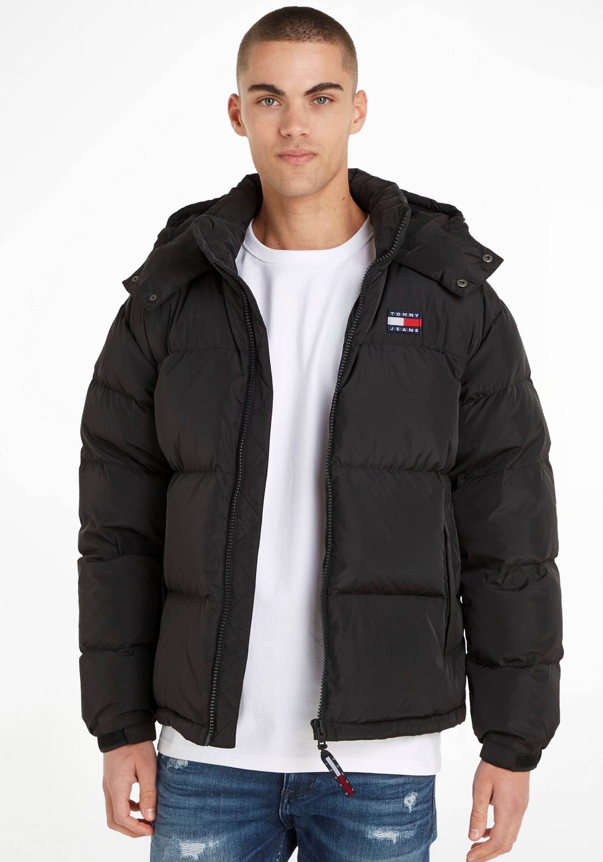 Tommy Jeans Steppjacke »TJM ALASKA PUFFER«, mit Kapuze von TOMMY JEANS