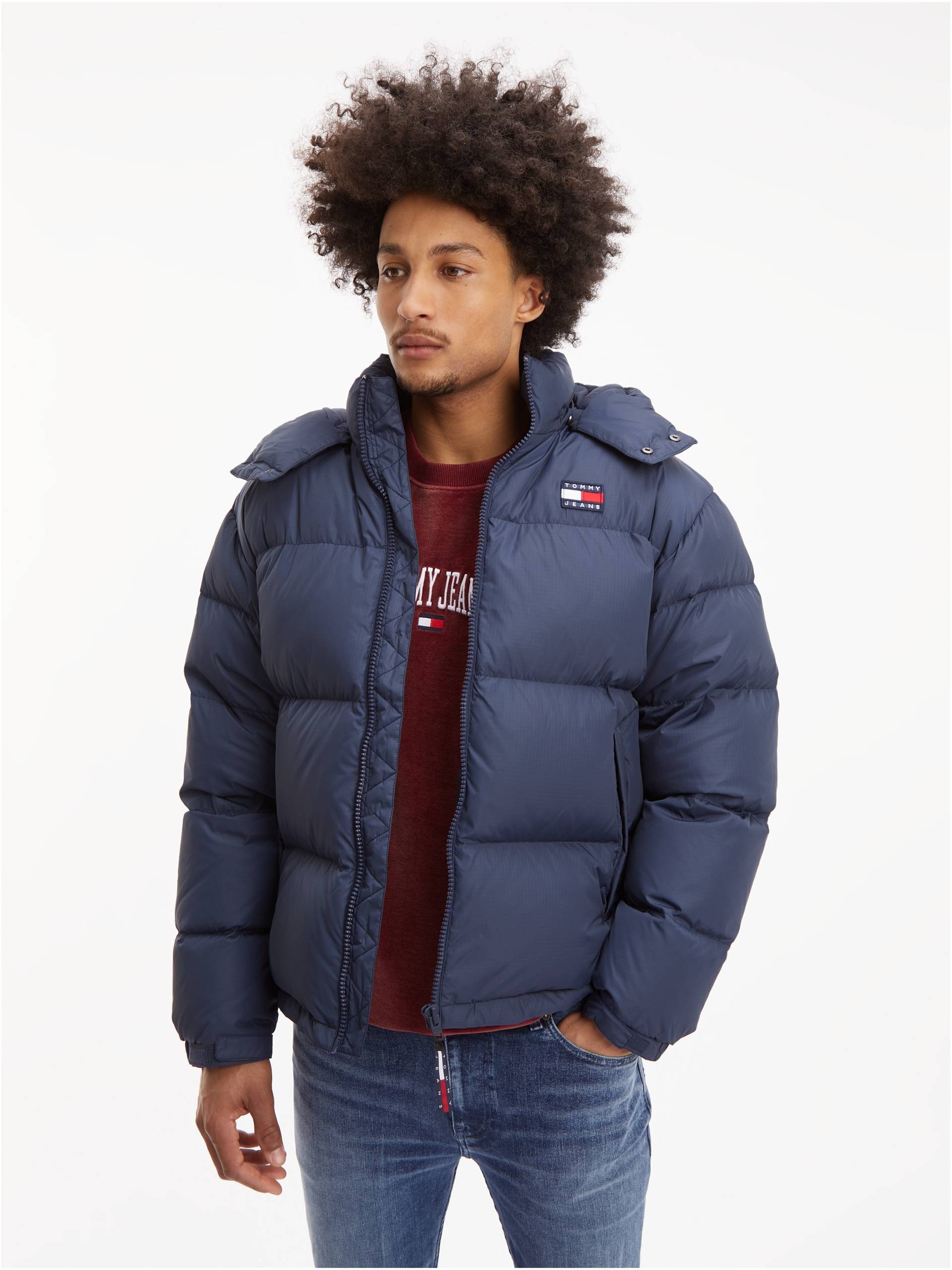 Tommy Jeans Steppjacke »TJM ALASKA PUFFER«, mit Kapuze von TOMMY JEANS