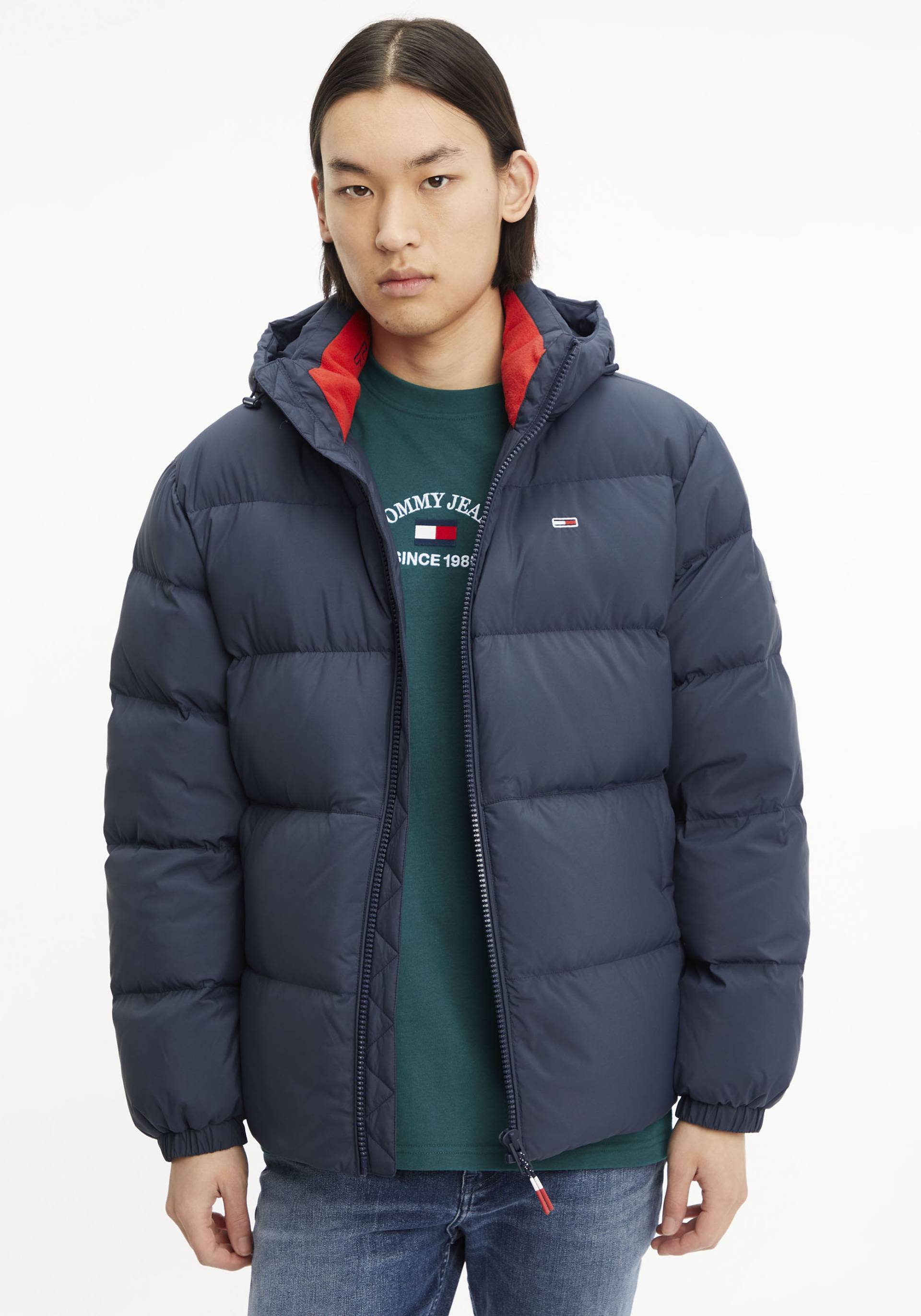 Tommy Jeans Daunenjacke »TJM ESSENTIAL DOWN JACKET«, mit Kapuze von TOMMY JEANS