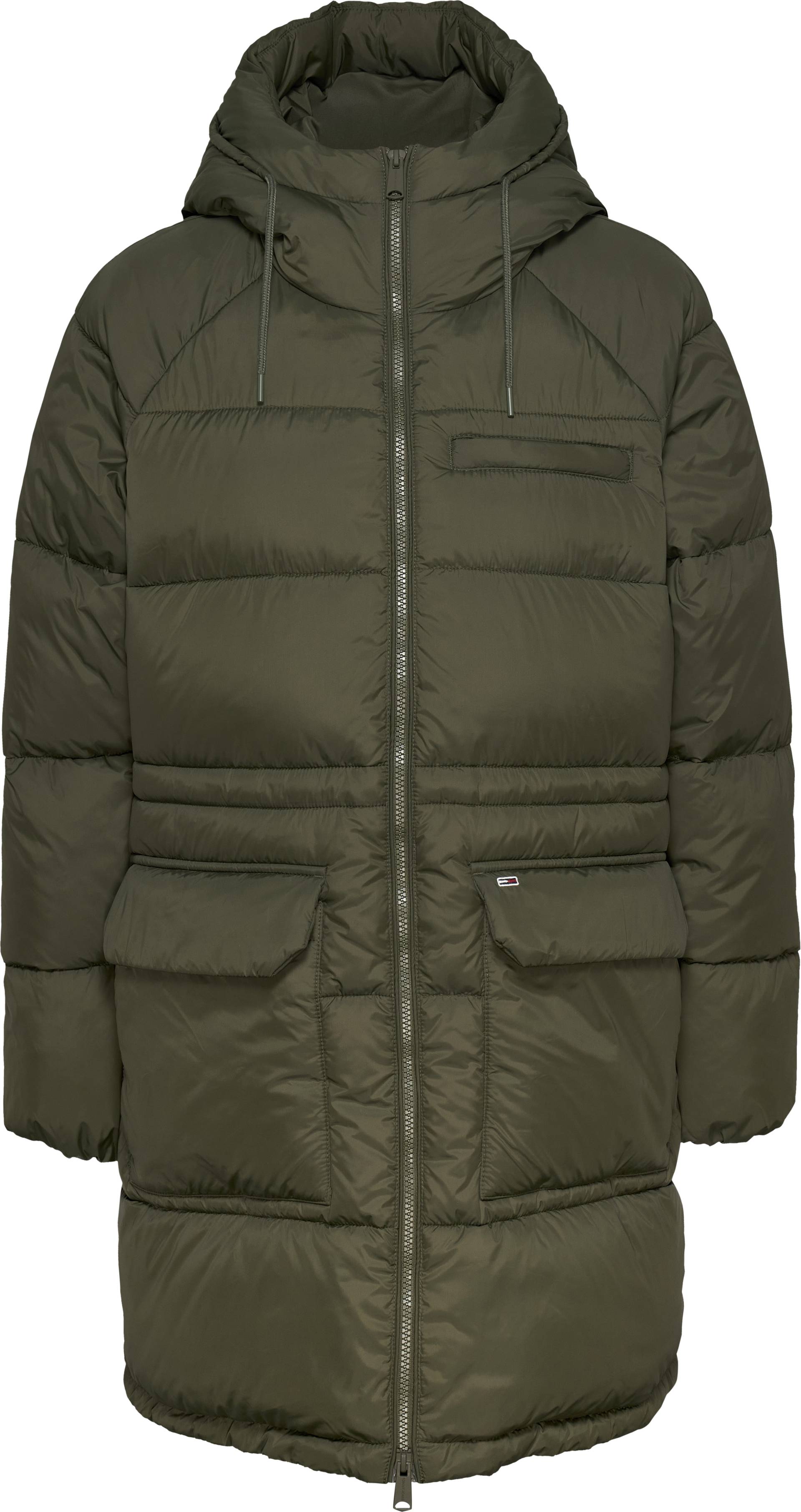 Tommy Jeans Steppjacke »TJW MIDI ASPEN PUFFER«, mit Logostickerei Tommy Jeans Steppjacke »TJW MIDI ASPEN PUFFER«, mit Logostickerei von TOMMY JEANS