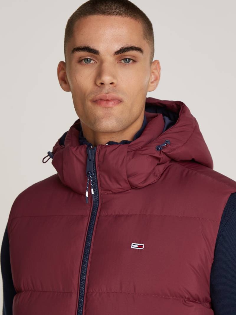 Tommy Jeans Steppweste »TJM ESSENTIAL DOWN VEST EXT«, abnehmbare Kapuze mit Kordelzug von TOMMY JEANS
