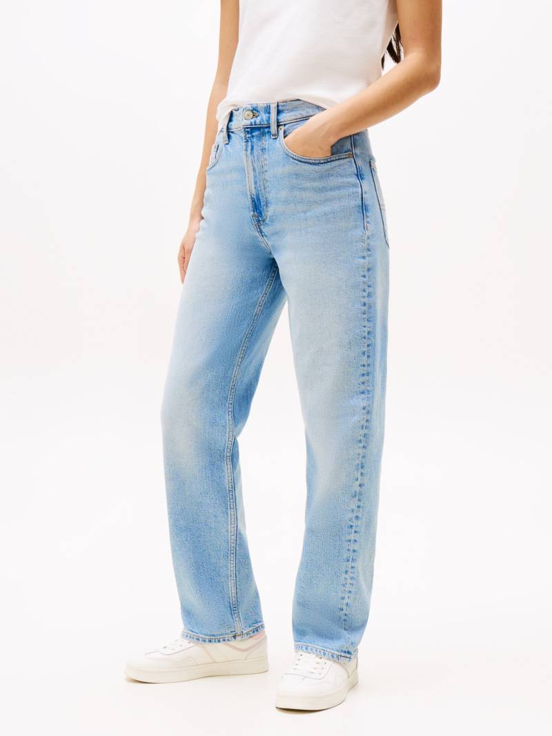 Tommy Jeans Straight-Jeans »LAYLA HR SLIM STR«, in Knöchellänge von TOMMY JEANS