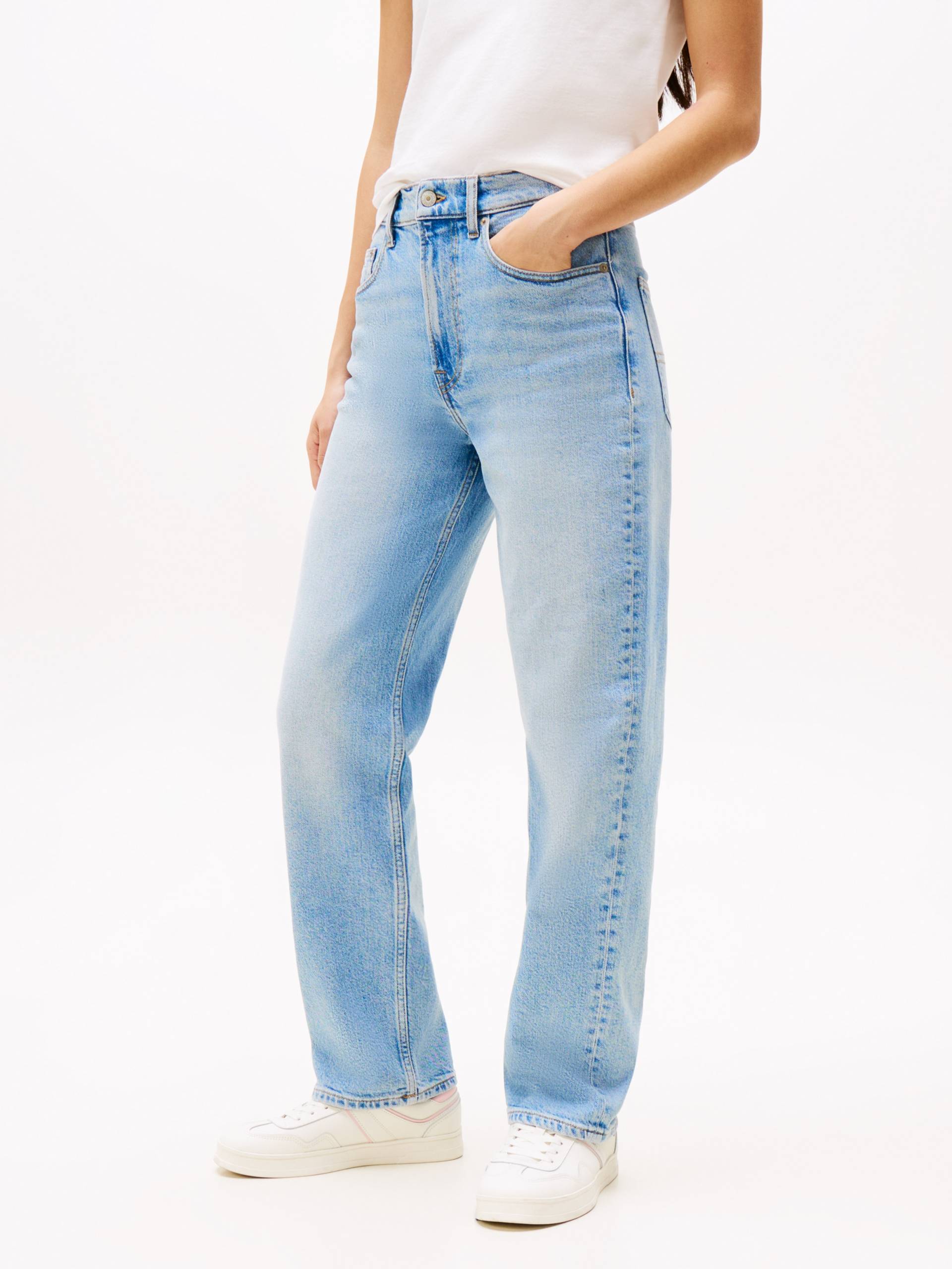 Tommy Jeans Straight-Jeans »Layla High Rise Slim Straight«, in Knöchellänge Tommy Jeans Straight-Jeans »Layla High Rise Slim Straight«, in Knöchellänge von TOMMY JEANS