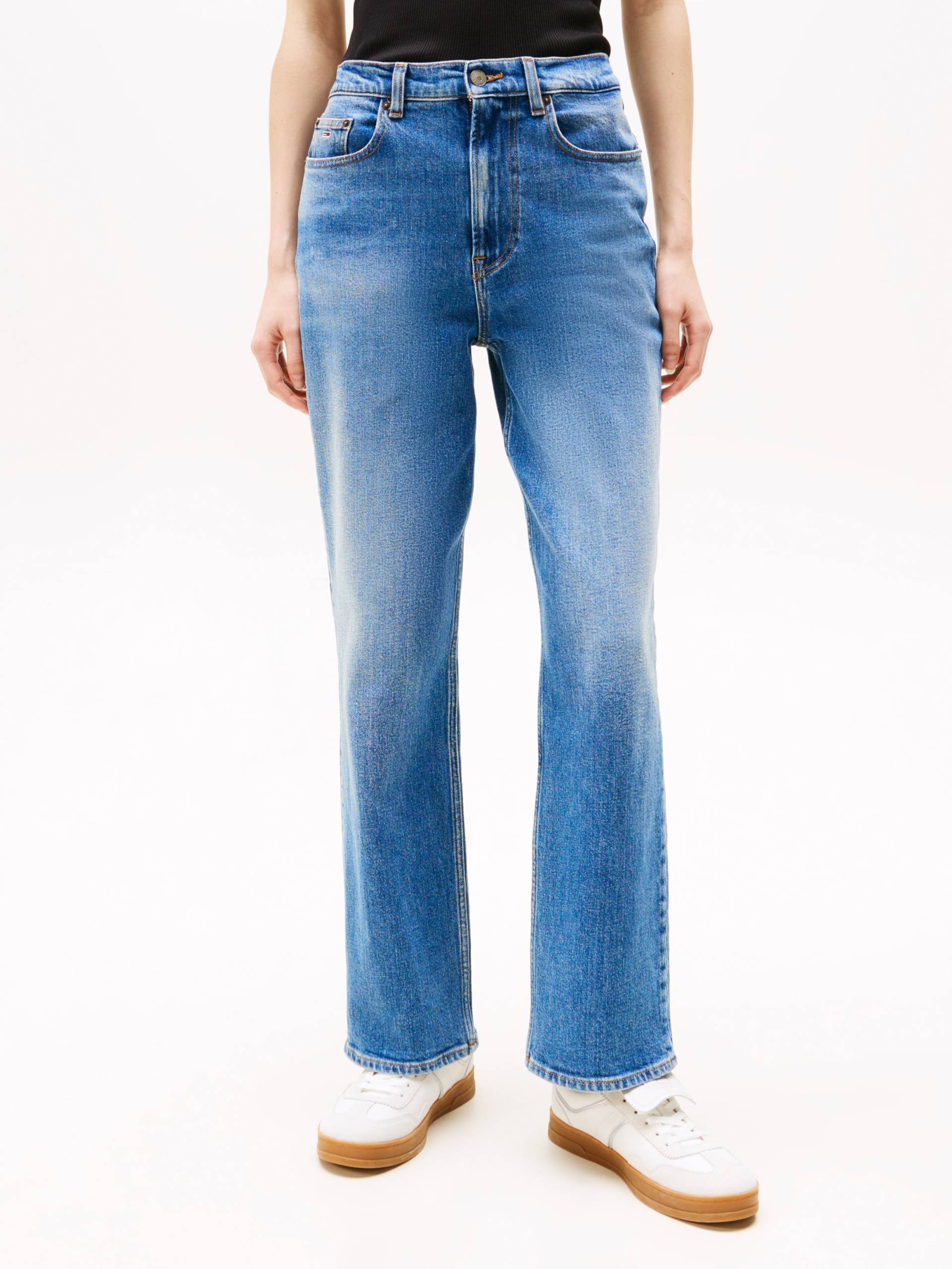 Tommy Jeans Straight-Jeans »Layla High Rise Slim Straight«, in Knöchellänge von TOMMY JEANS