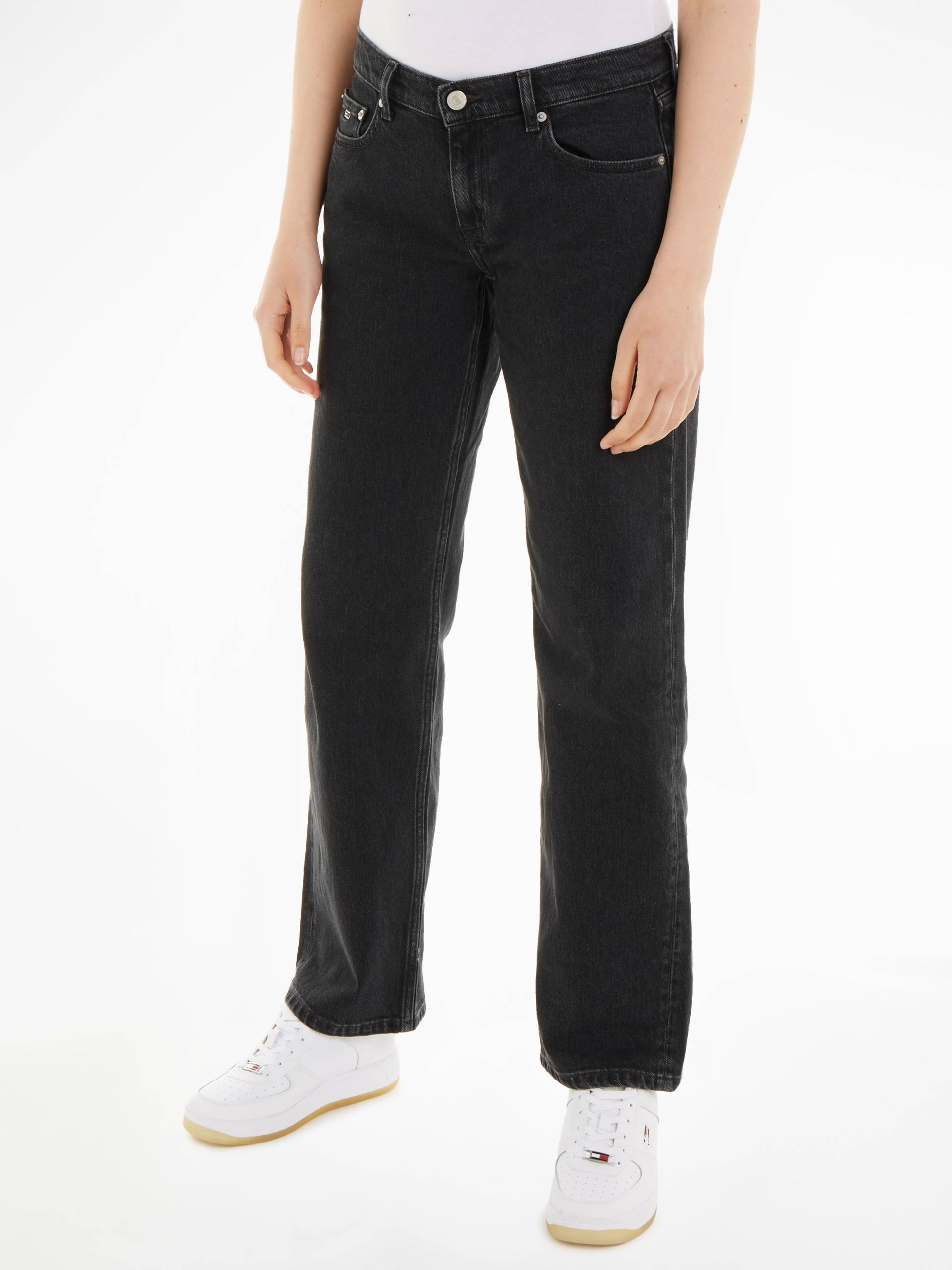 Tommy Jeans Bequeme Jeans »LW STR BH4116«, mit Ledermarkenlabel Tommy Jeans Bequeme Jeans »LW STR BH4116«, mit Ledermarkenlabel von TOMMY JEANS